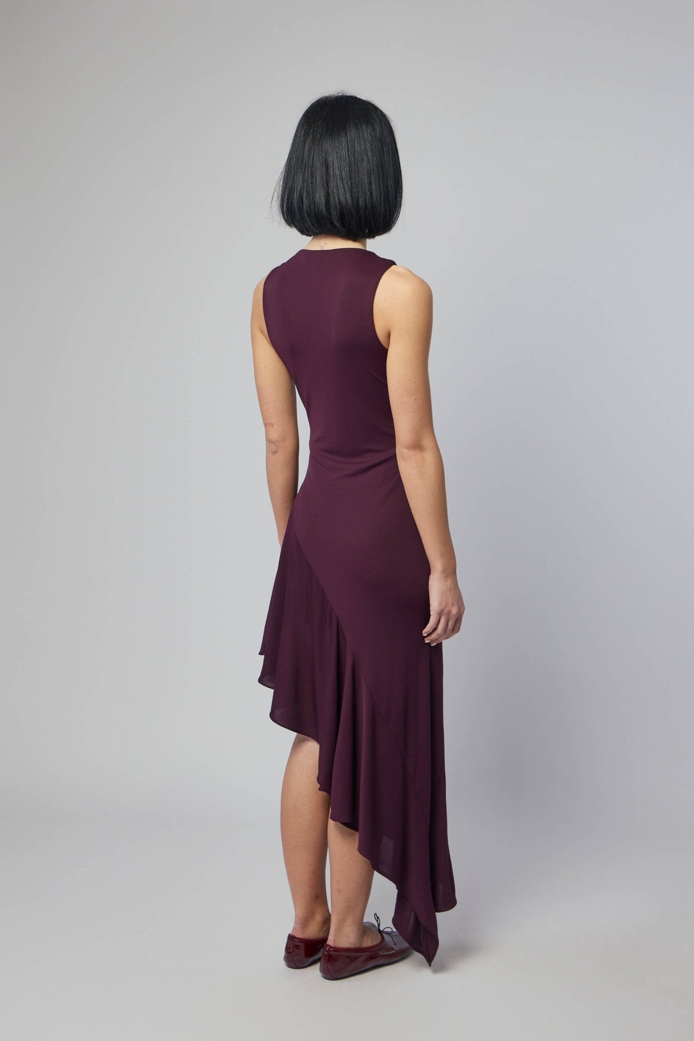 Alaïa - Asym Dress Fluid Jersey - LABELS