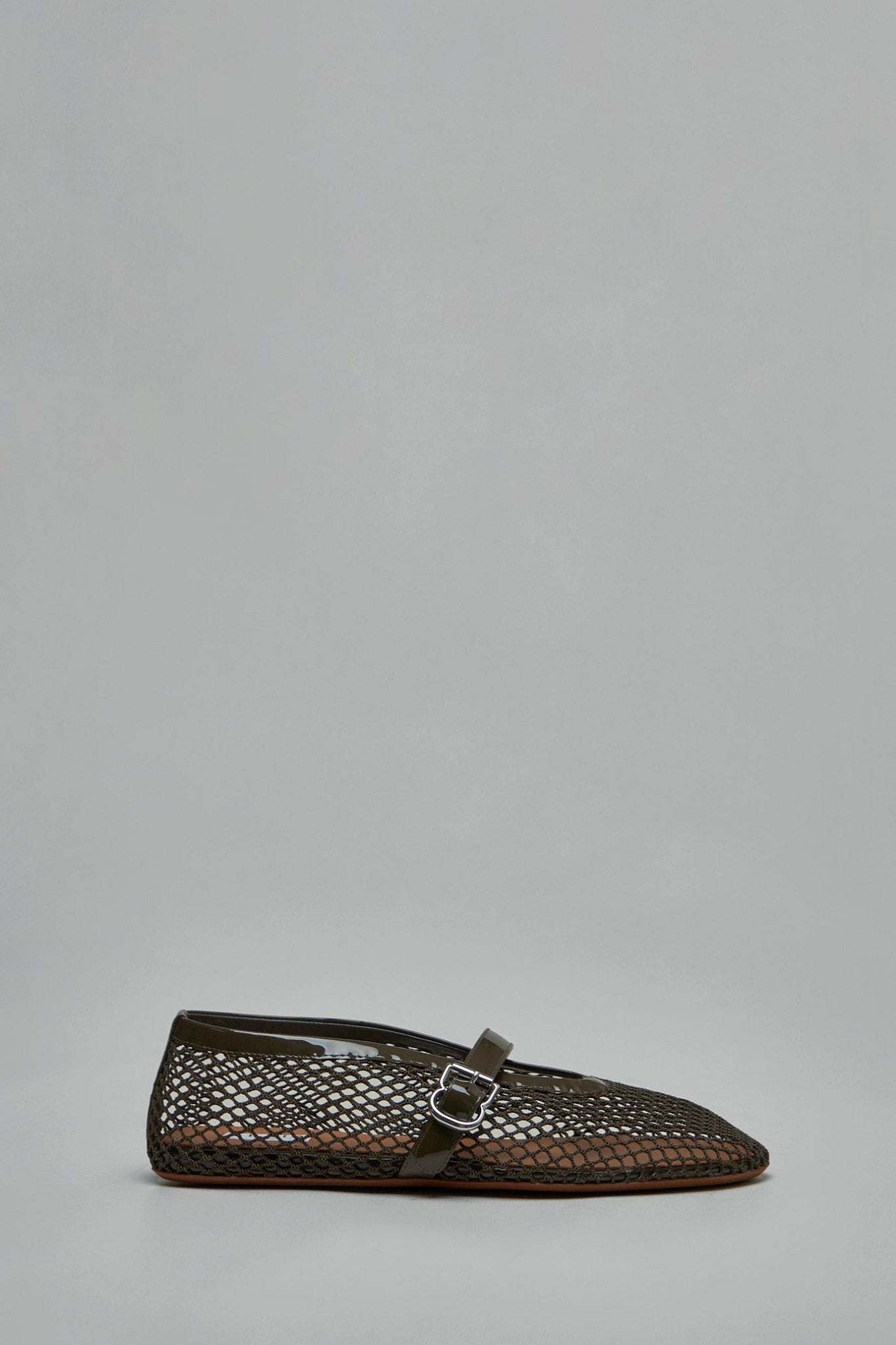 Alaïa - Ballet Flats In Fishnet - LABELS