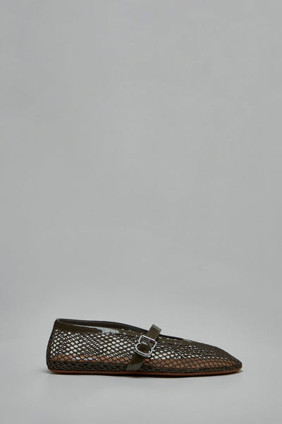 Ballet Flats in Fishnet