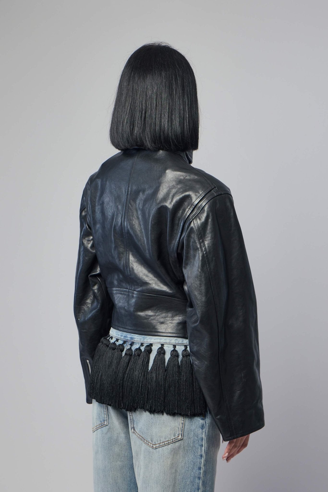 Alaïa Leather Jackets - Asymmetrical Biker Style – LABELS