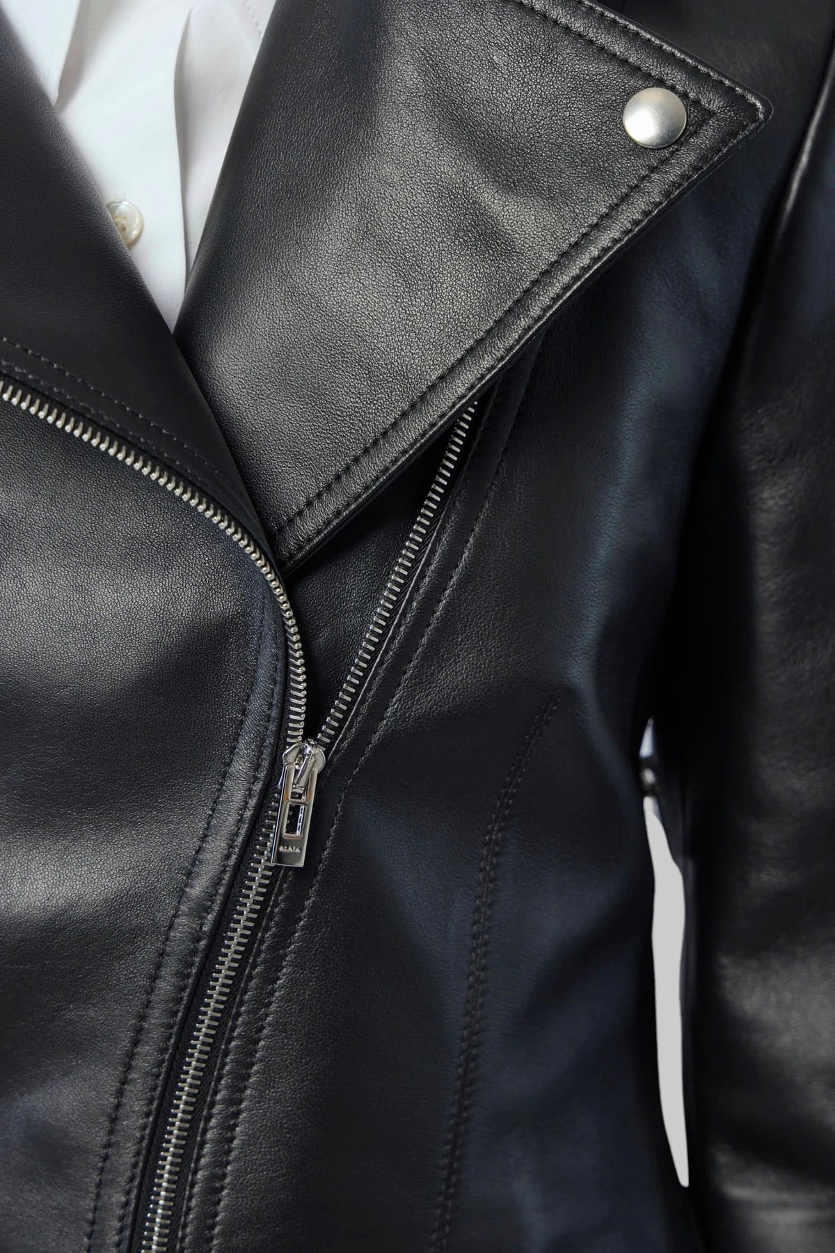 Alaïa - Biker Jacket Soft Lambskin - LABELS