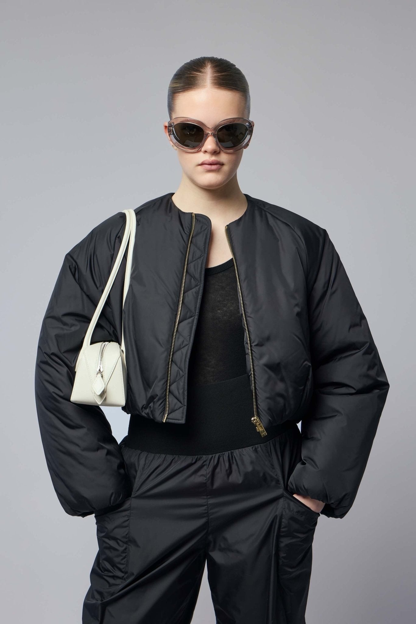 Alaïa Bomber Jackets - Cropped Plie Design – LABELS
