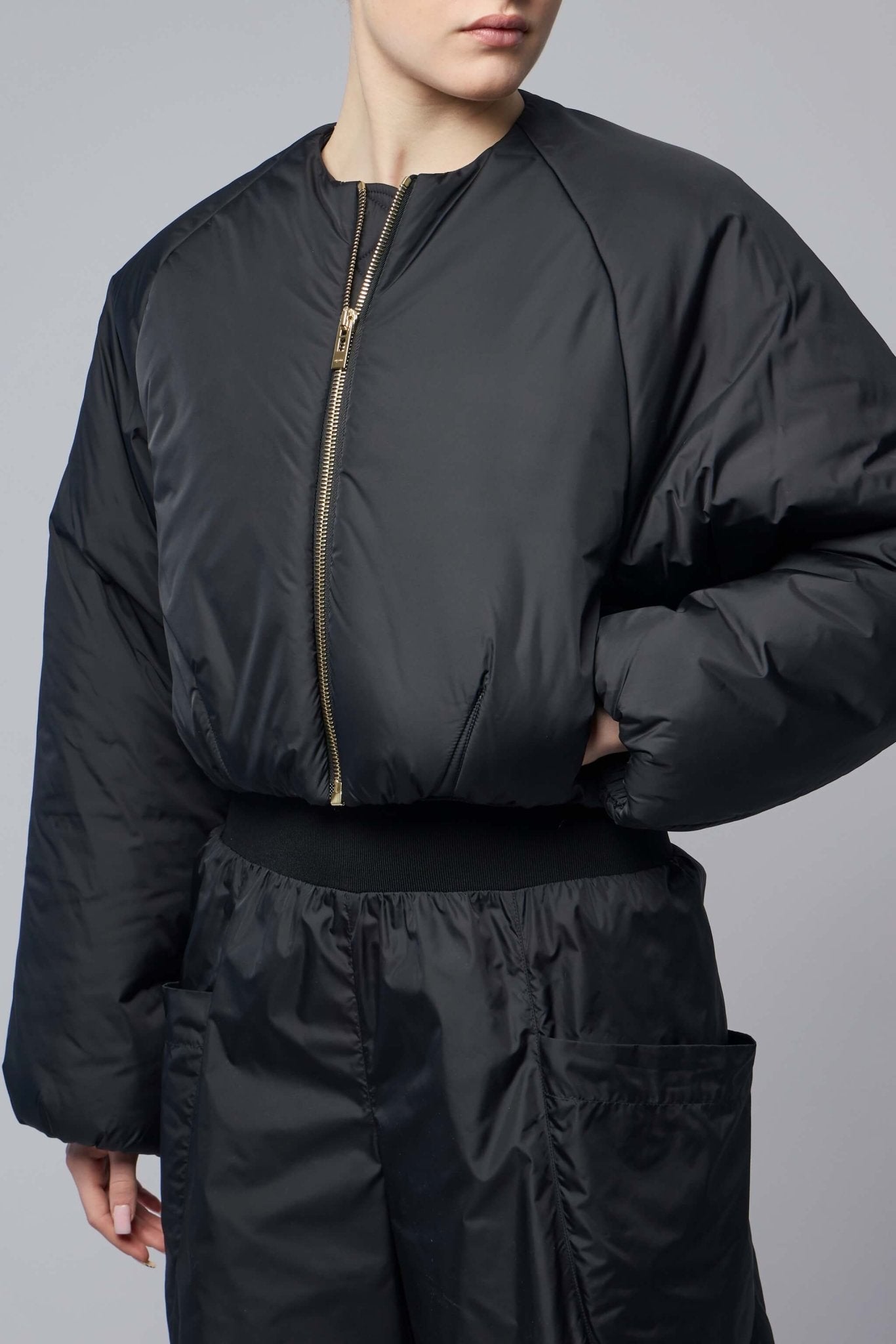 Alaïa Bomber Jackets - Cropped Plie Design – LABELS