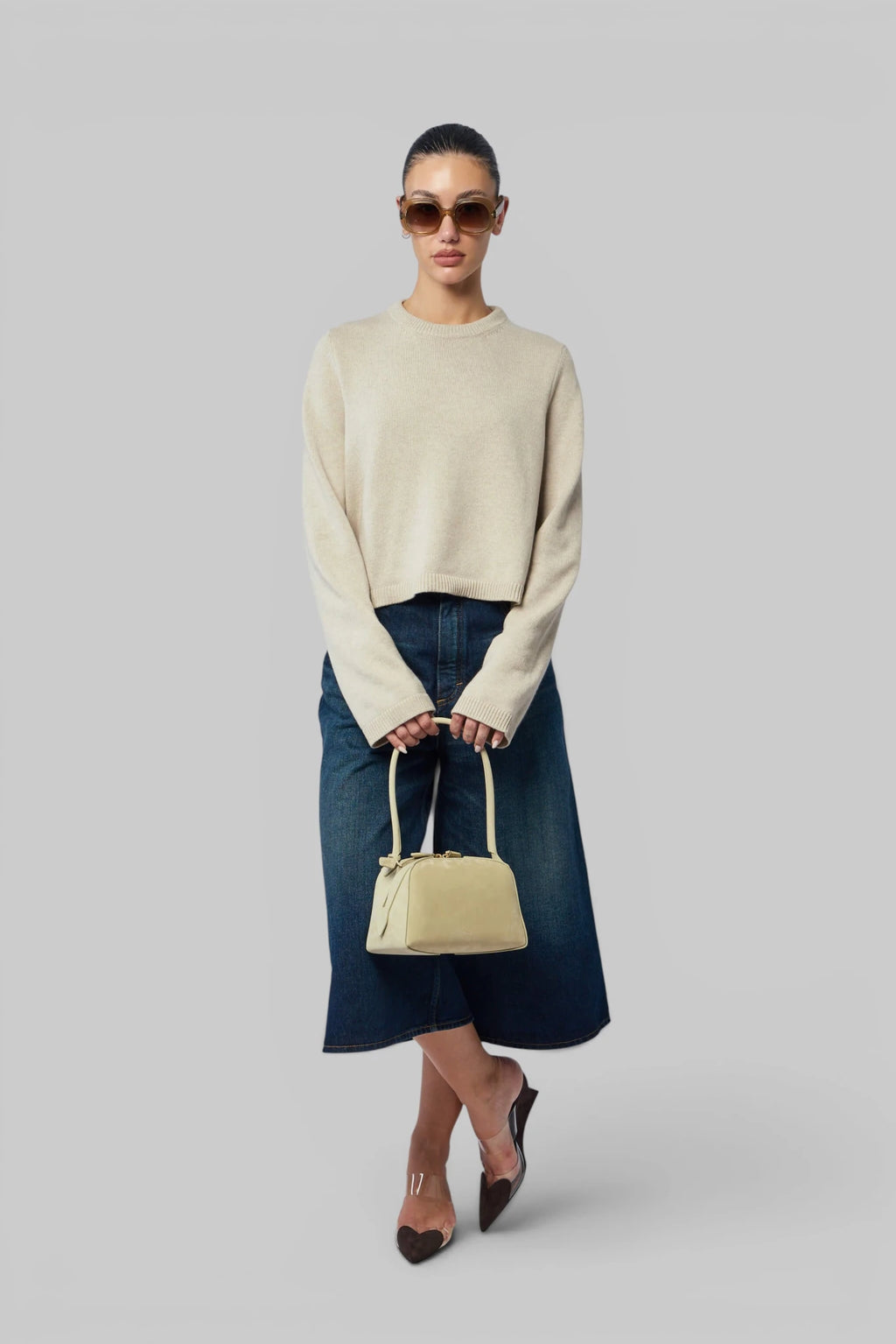 Alaïa - Highneck Jumper Light Cashmere - LABELS