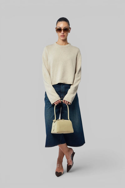 Highneck Jumper Light Cashmere