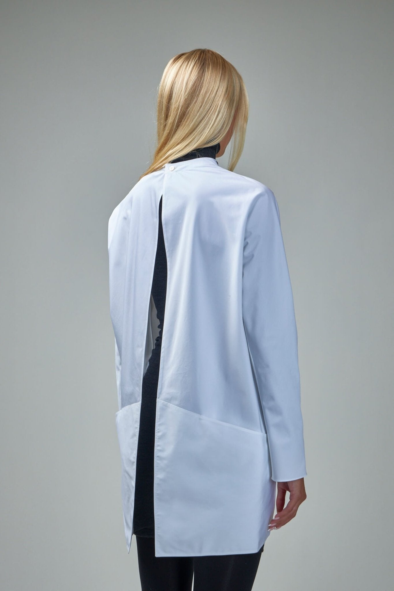 Alaïa - Highneck Shirt Poplin - LABELS