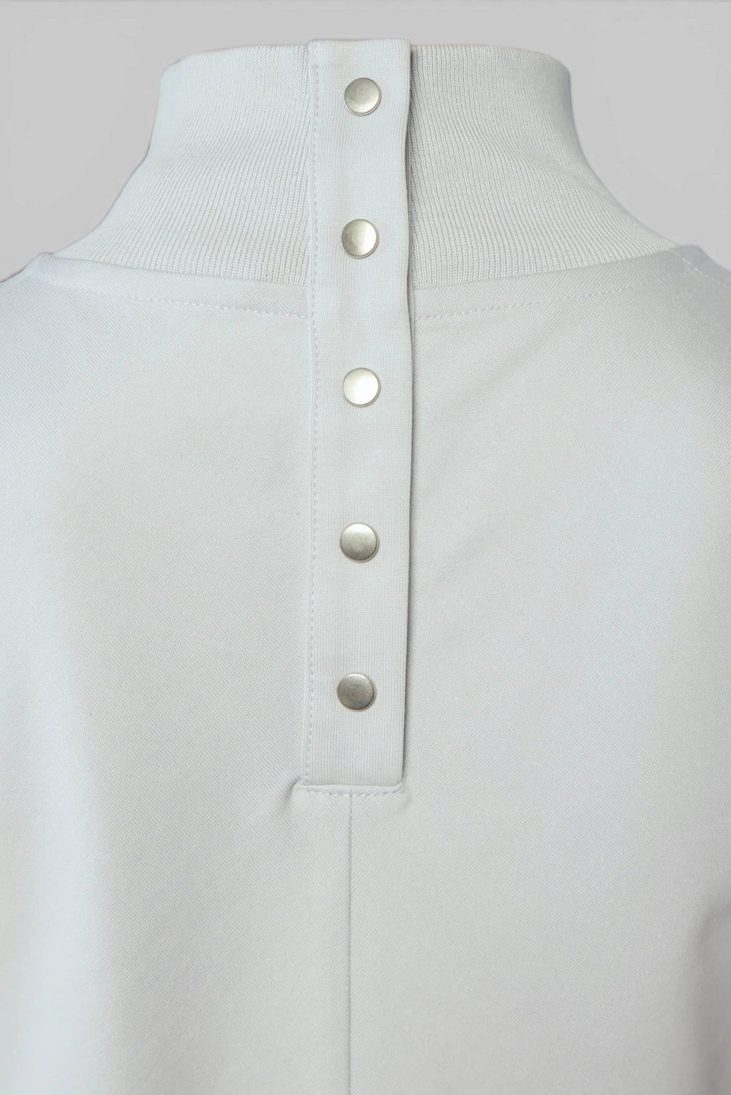 Alaïa - Highneck Tshirt Cotton Jersey - LABELS