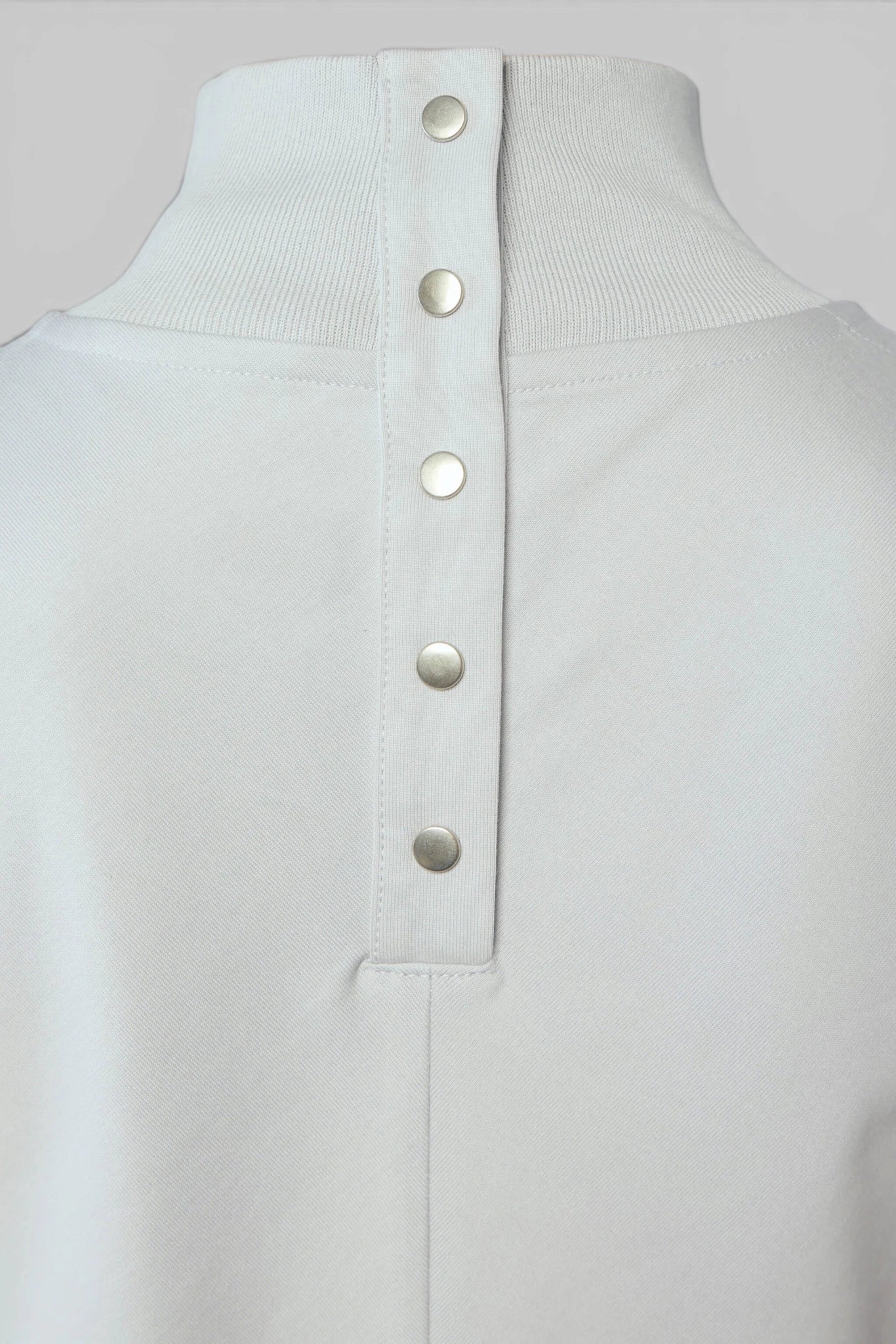 Alaïa - Highneck Tshirt Cotton Jersey - LABELS