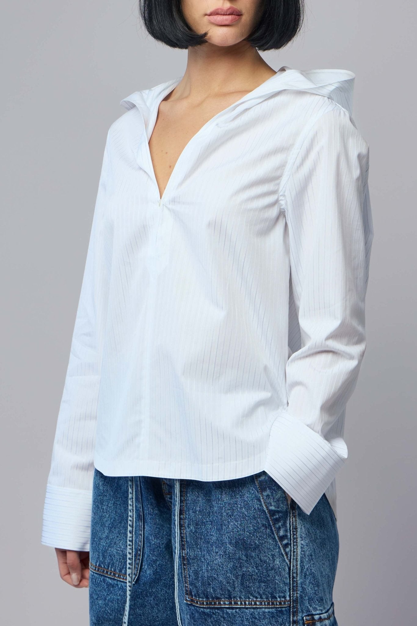 Alaïa - Hooded Shirt - LABELS