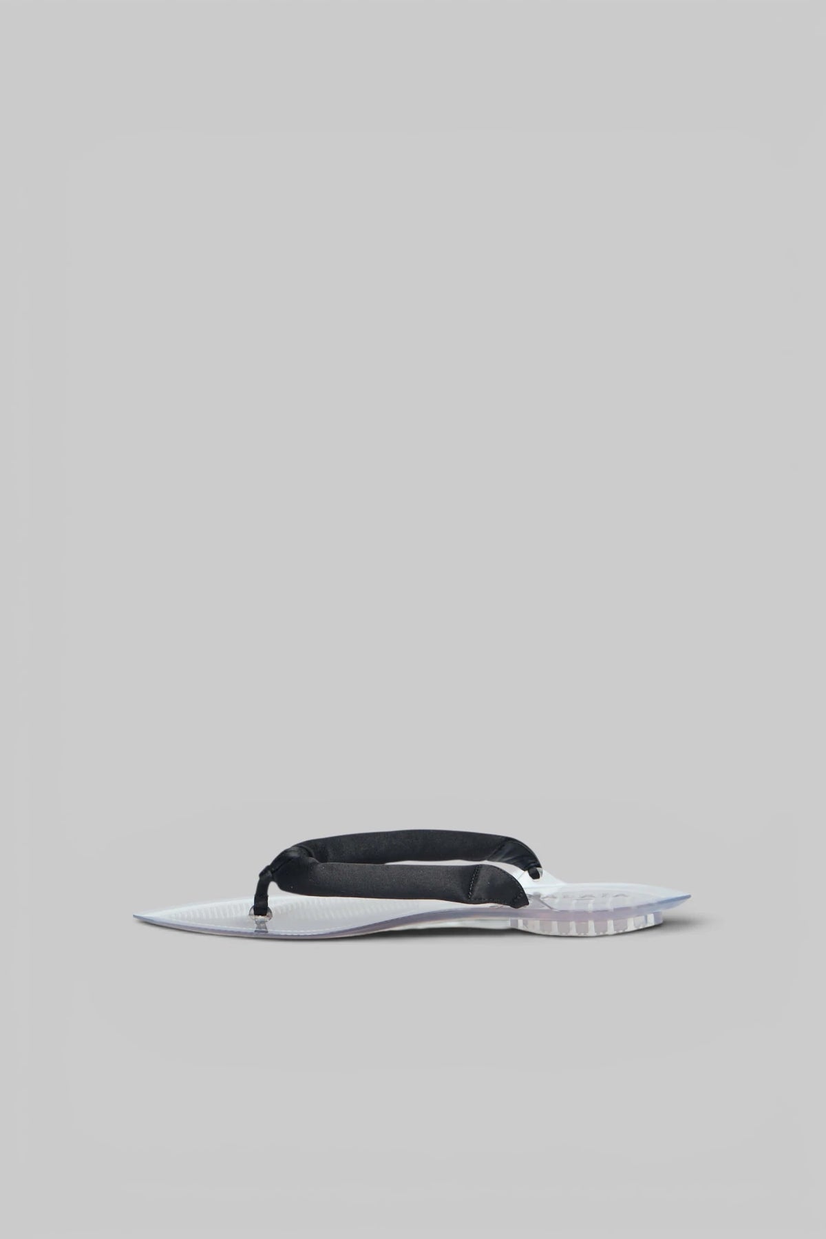 Top view of Alaïa Invisible Padded Tongs sandals