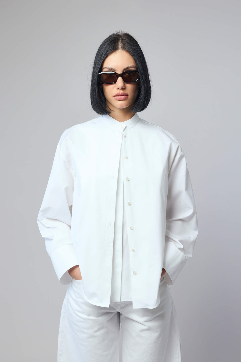 Alaïa - Layered Shirt Poplin - LABELS