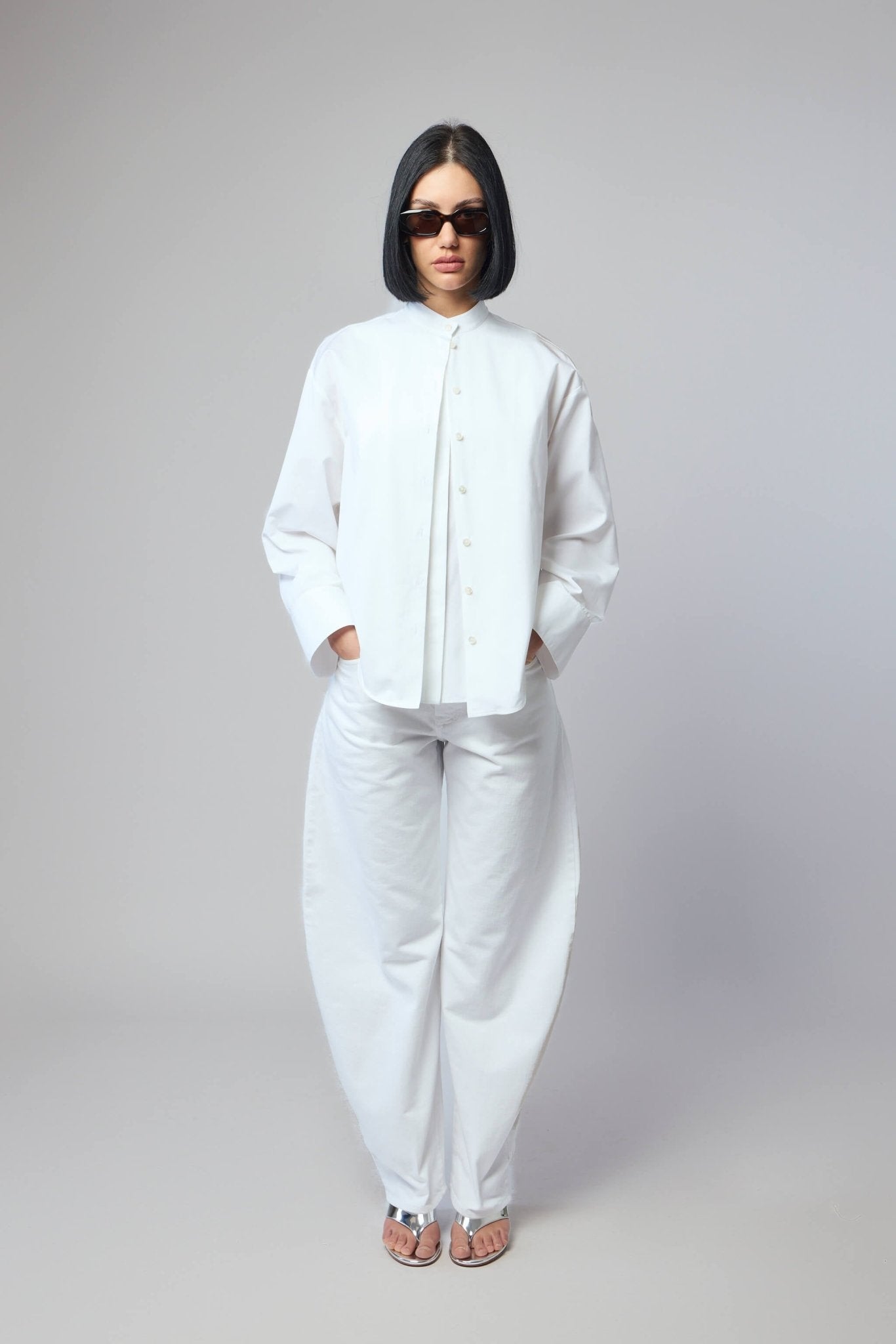 Alaïa - Layered Shirt Poplin - LABELS