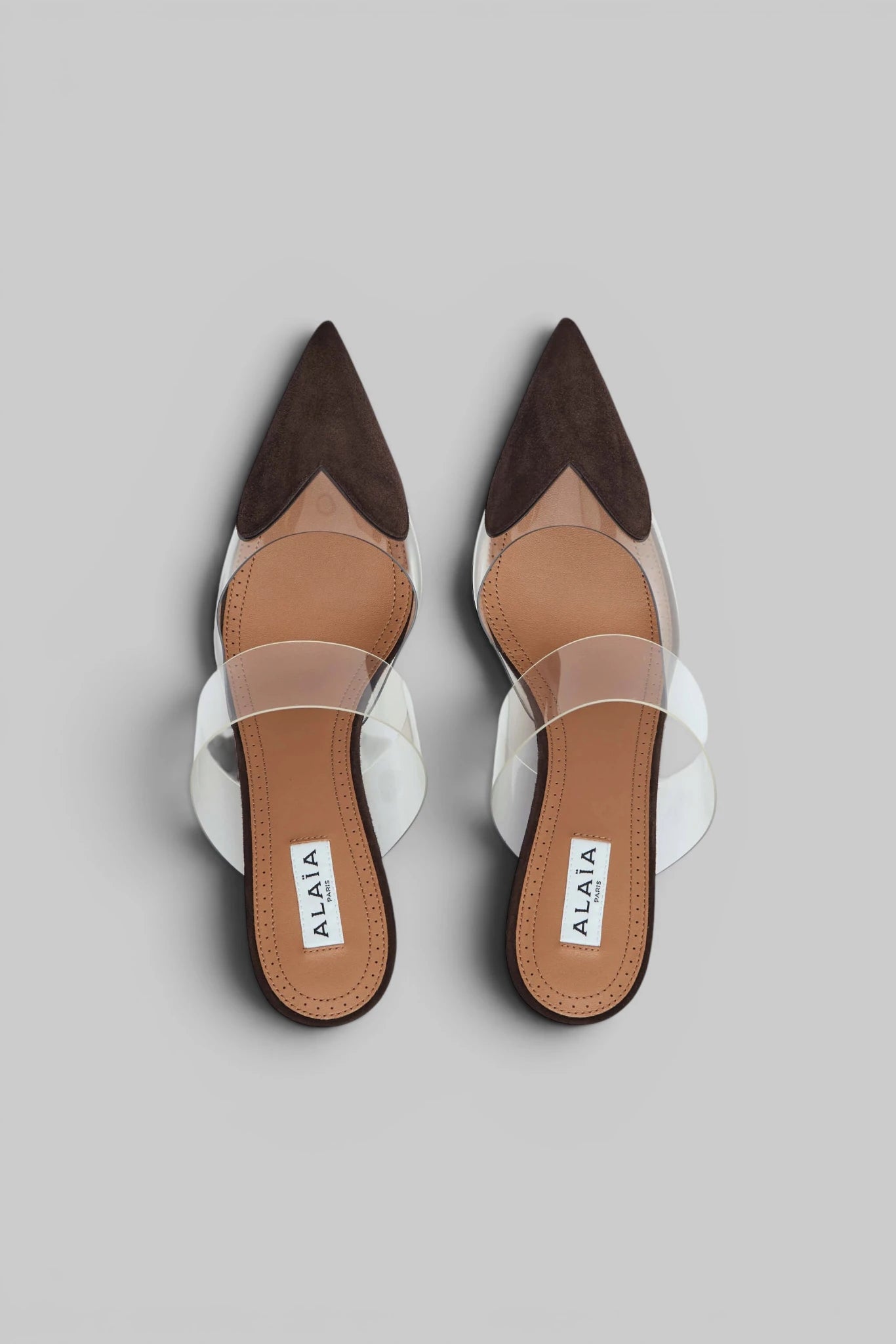 Alaïa - Le Coeur Wedge Mules 60 - LABELS