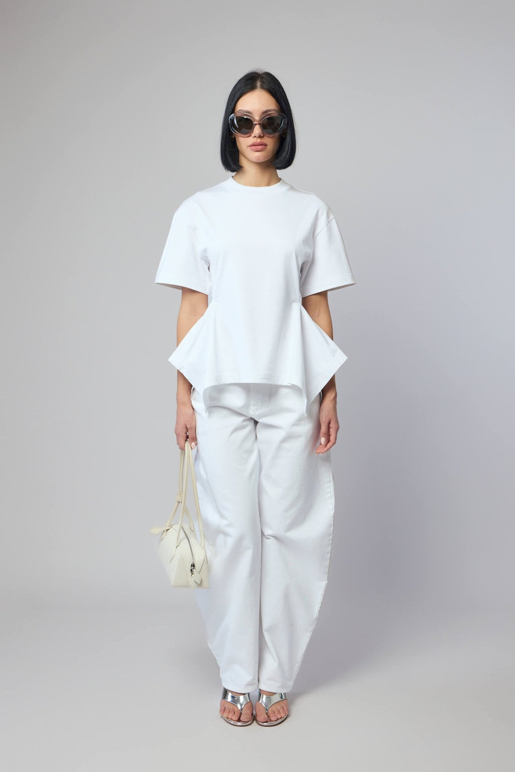 Alaïa - Paneled T-shirt Jersey - LABELS