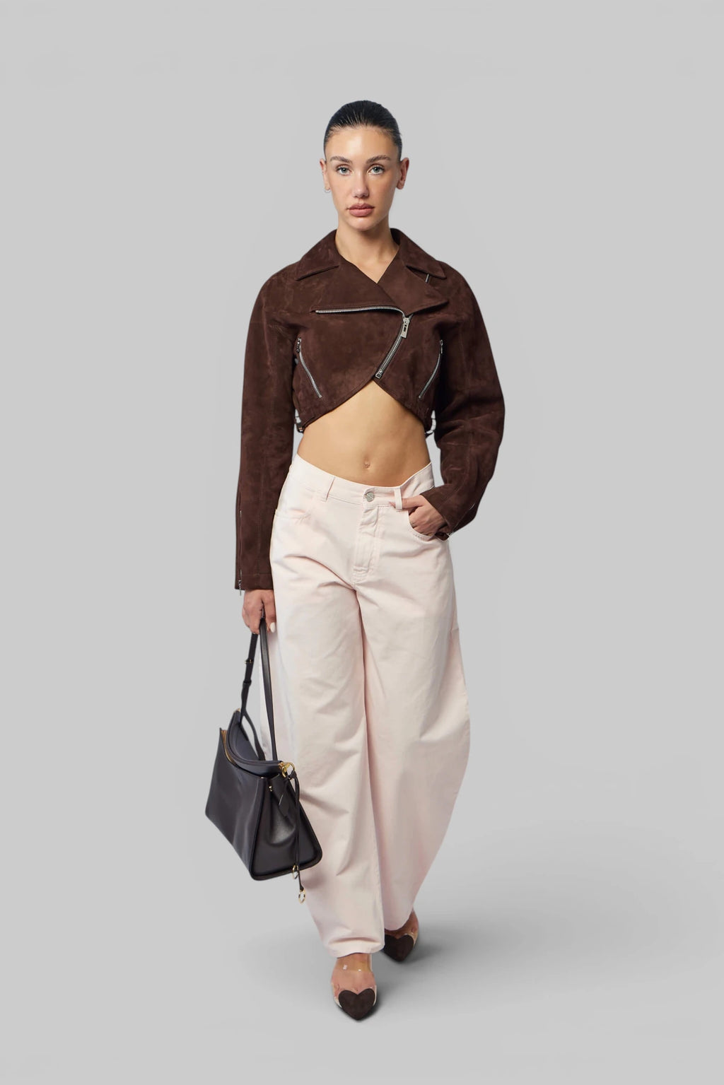 Alaïa - Round Pants Tinted Denim - LABELS