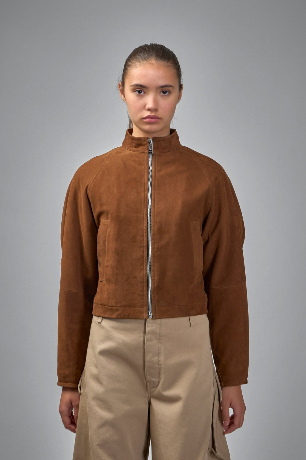 Alaïa - Round Suede Jacket - LABELS