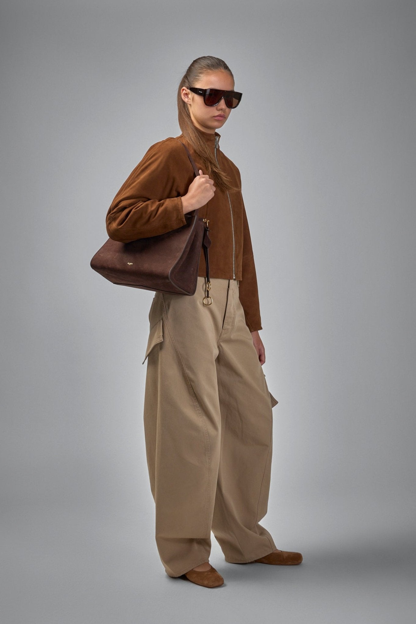 Alaïa - Round Suede Jacket - LABELS