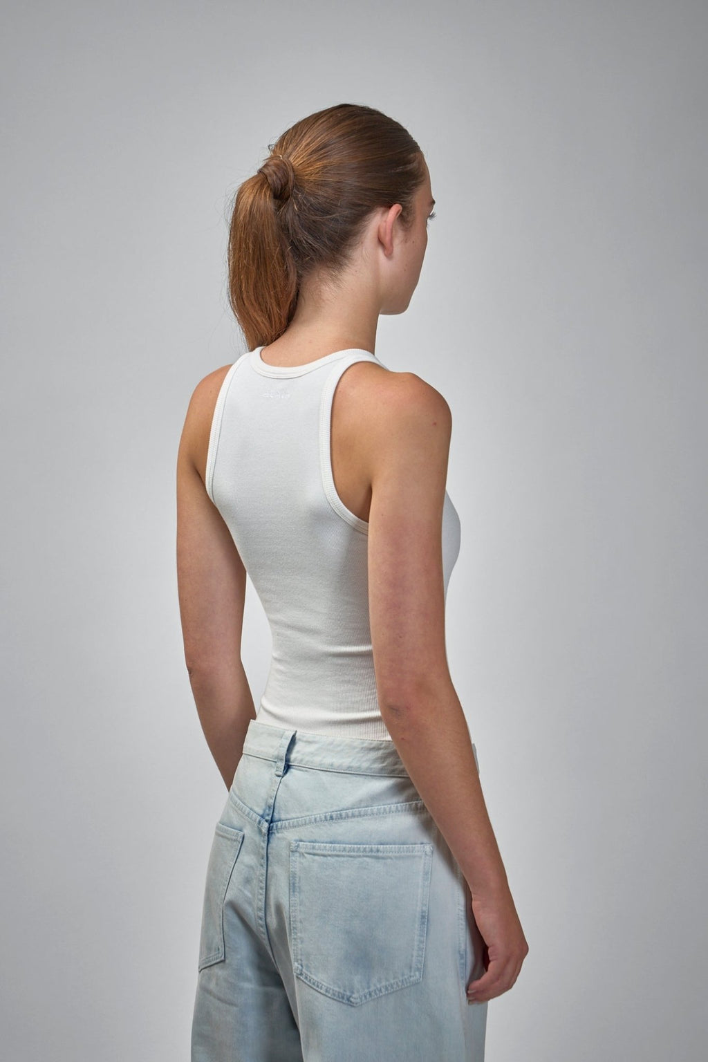 Alaïa - Sculpting Rib Jersey Bodysuit - LABELS