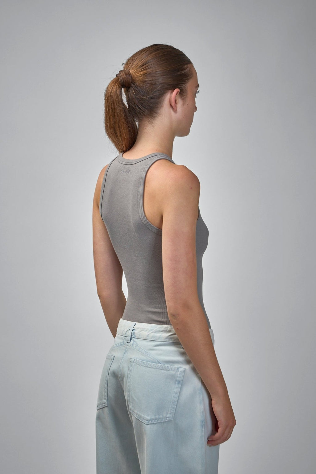 Alaïa - Sculpting Rib Jersey Bodysuit - LABELS