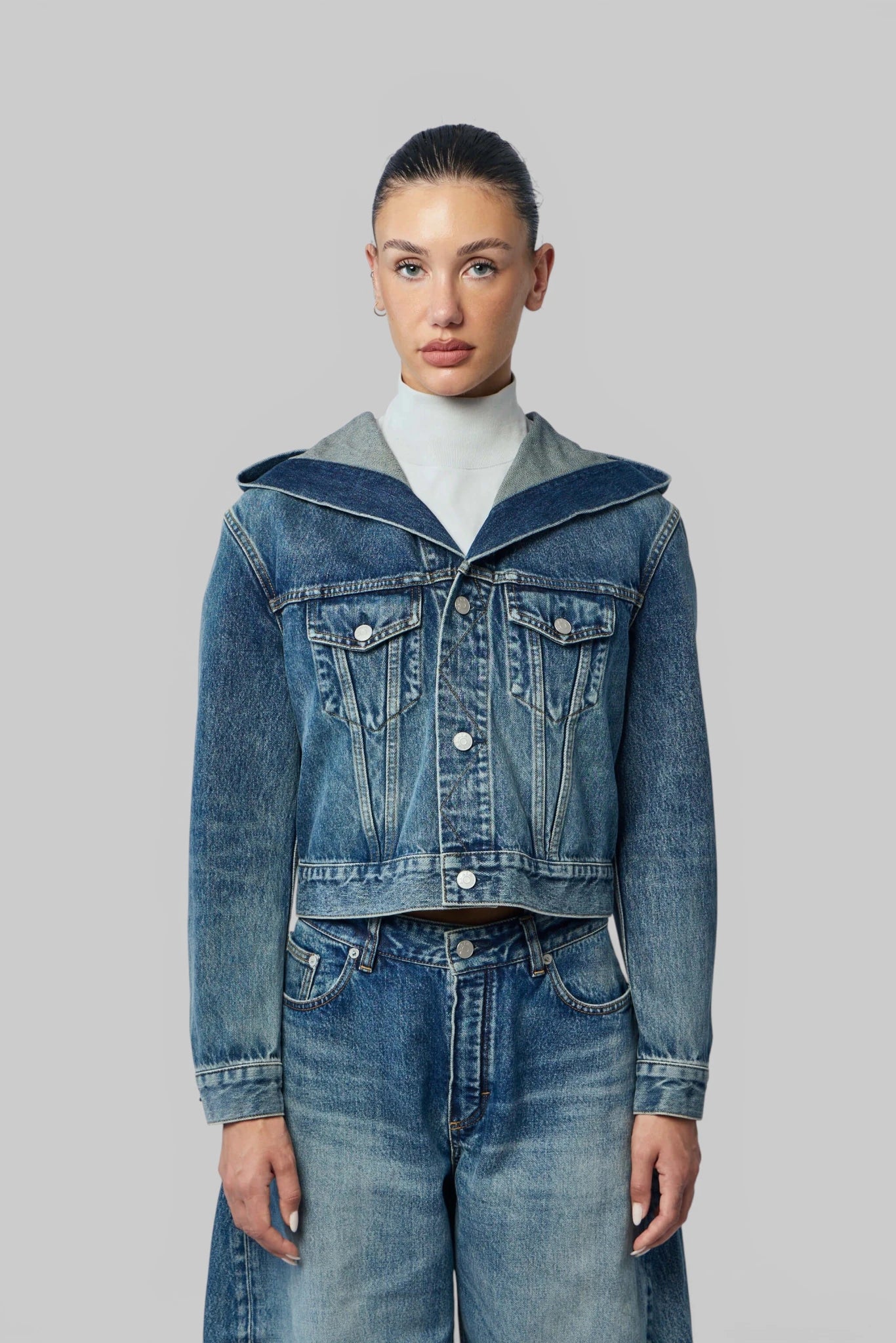 Alaïa - Trucker Jacket Denim - LABELS