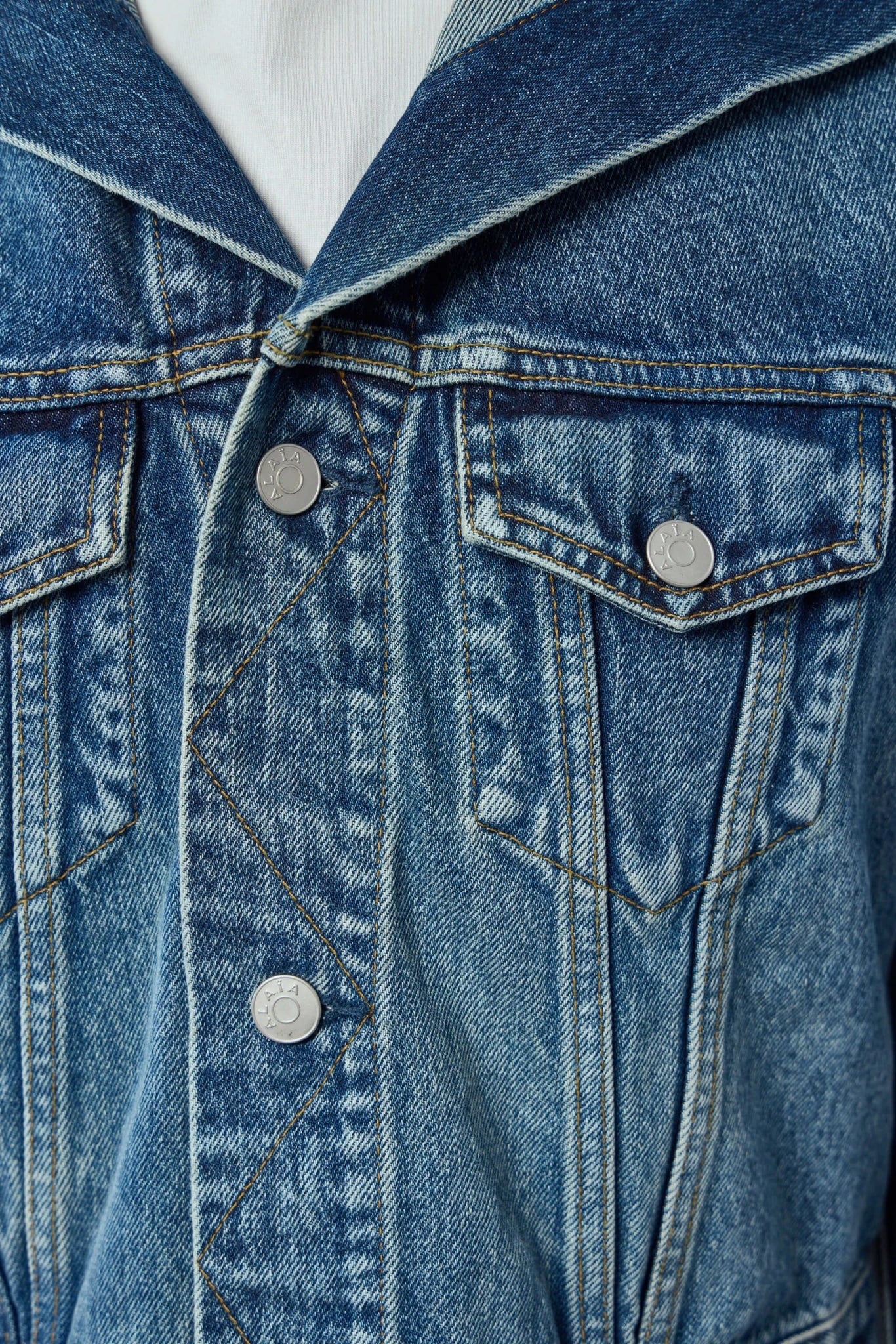 Alaïa - Trucker Jacket Denim - LABELS