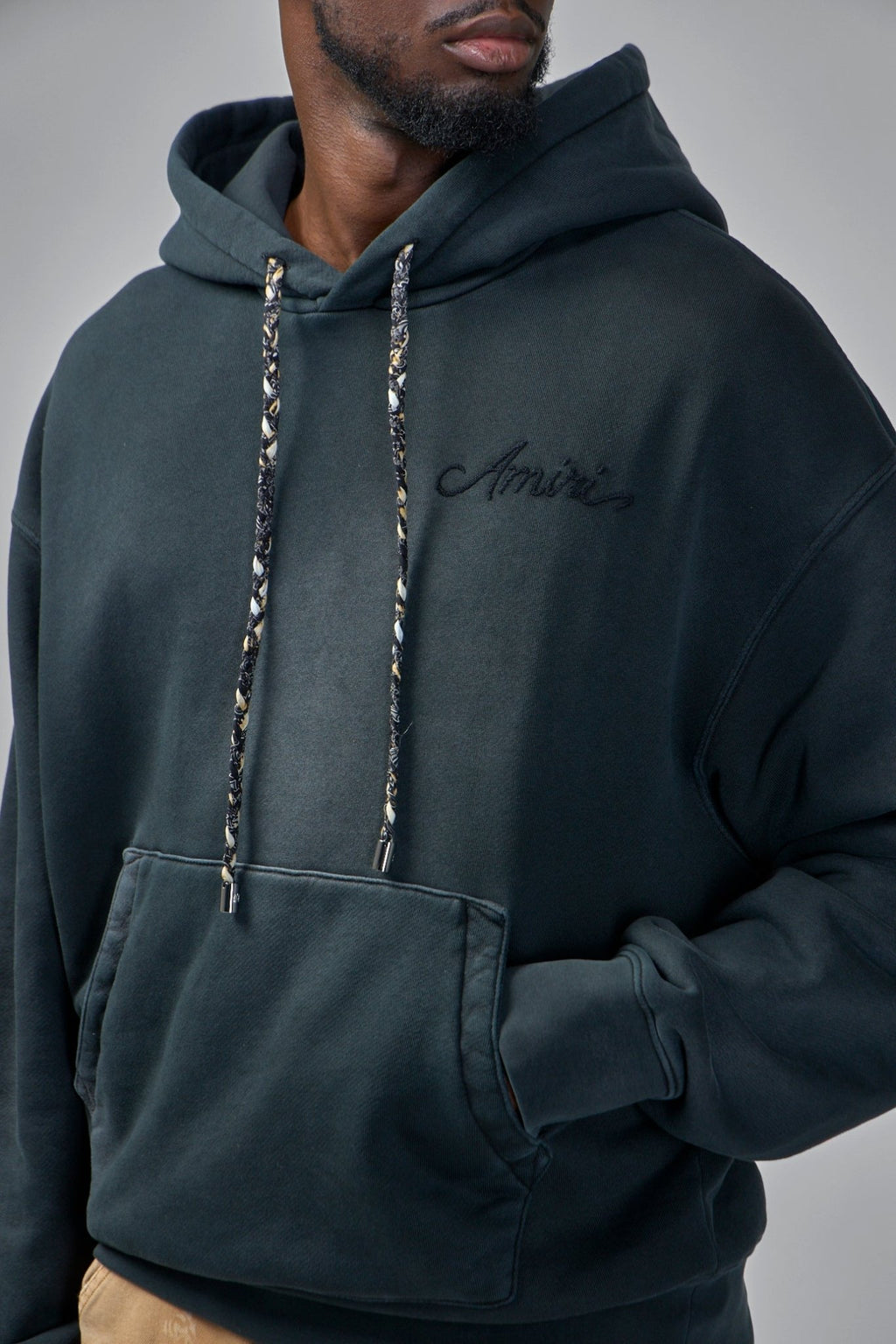 Amiri - Bleach Bandana Os Hoodie - LABELS