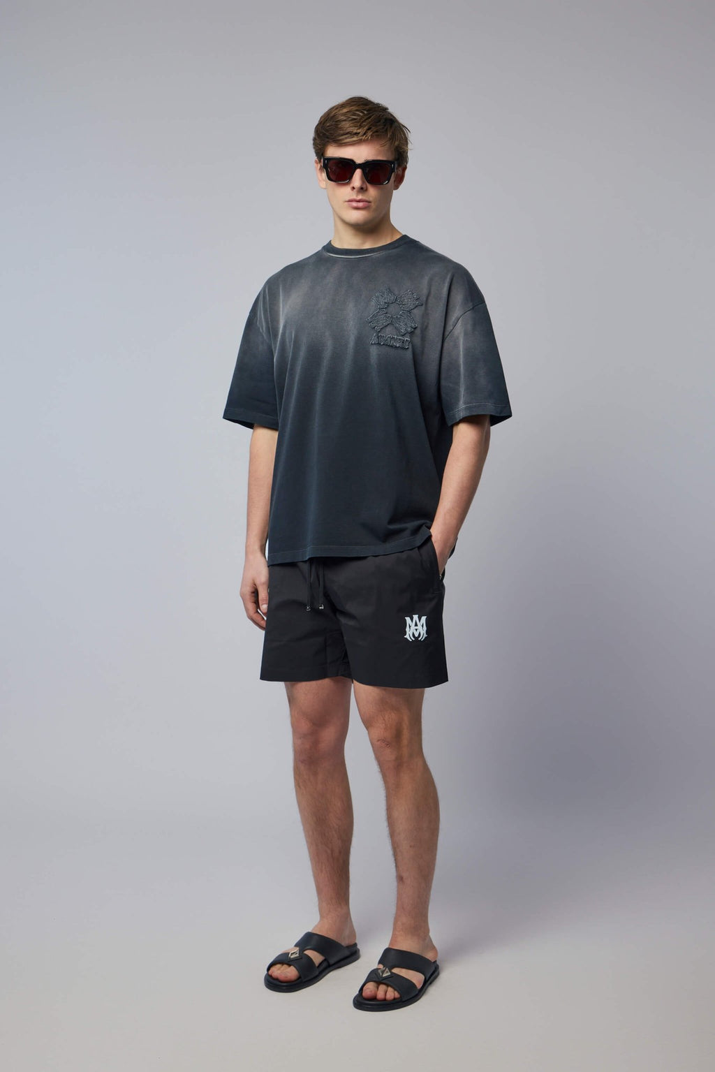 Amiri - Ma Core Logo Swim Trunk - LABELS