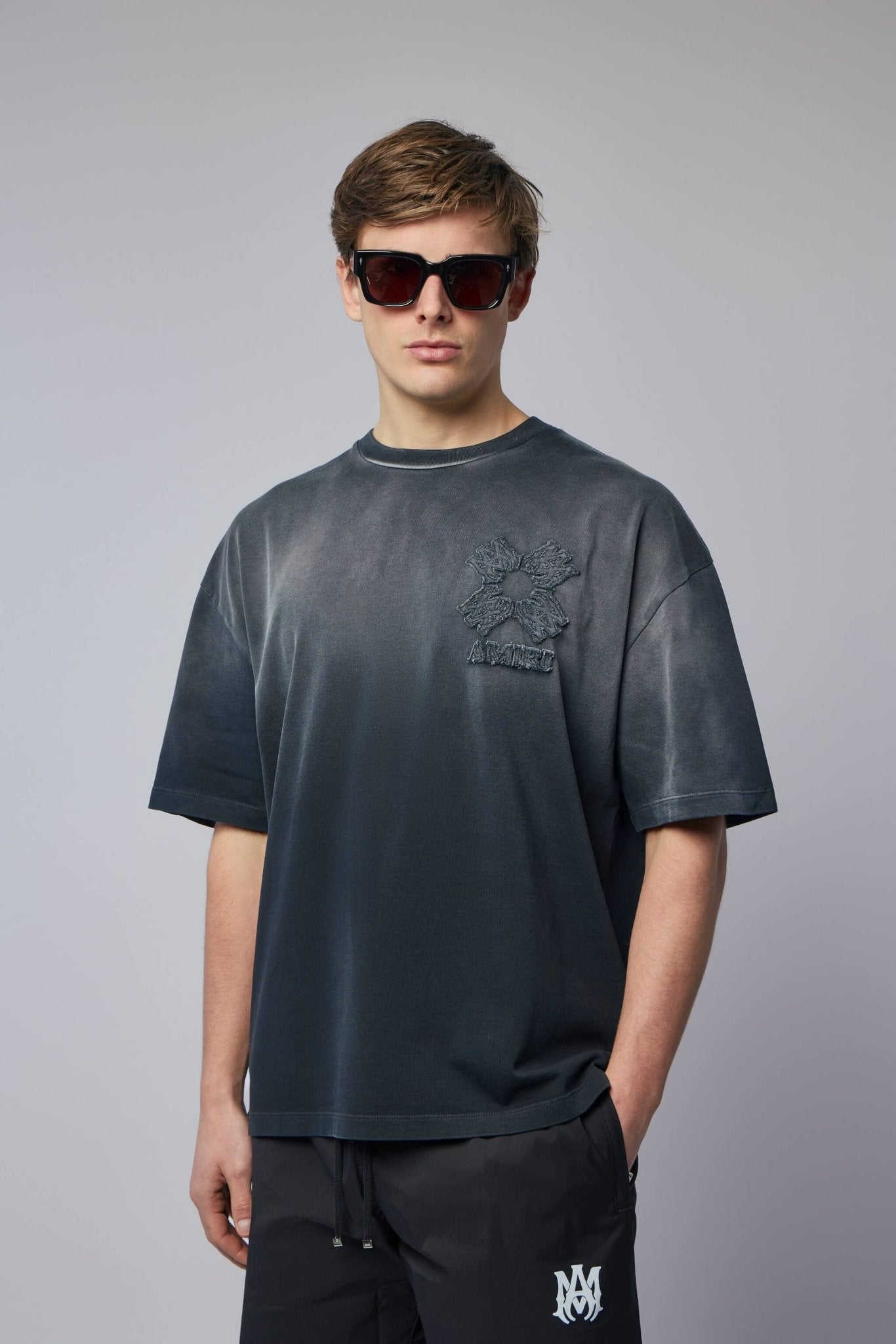 Amiri T-Shirts - Ma Quad Oversized Cotton Tee – LABELS