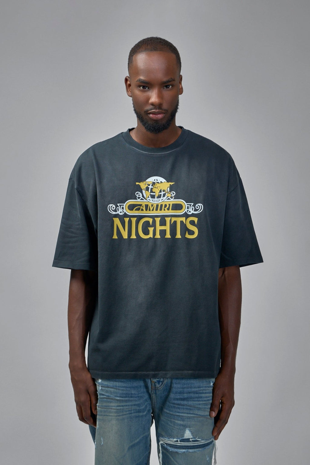 Amiri - Nights Oversized Tee - LABELS