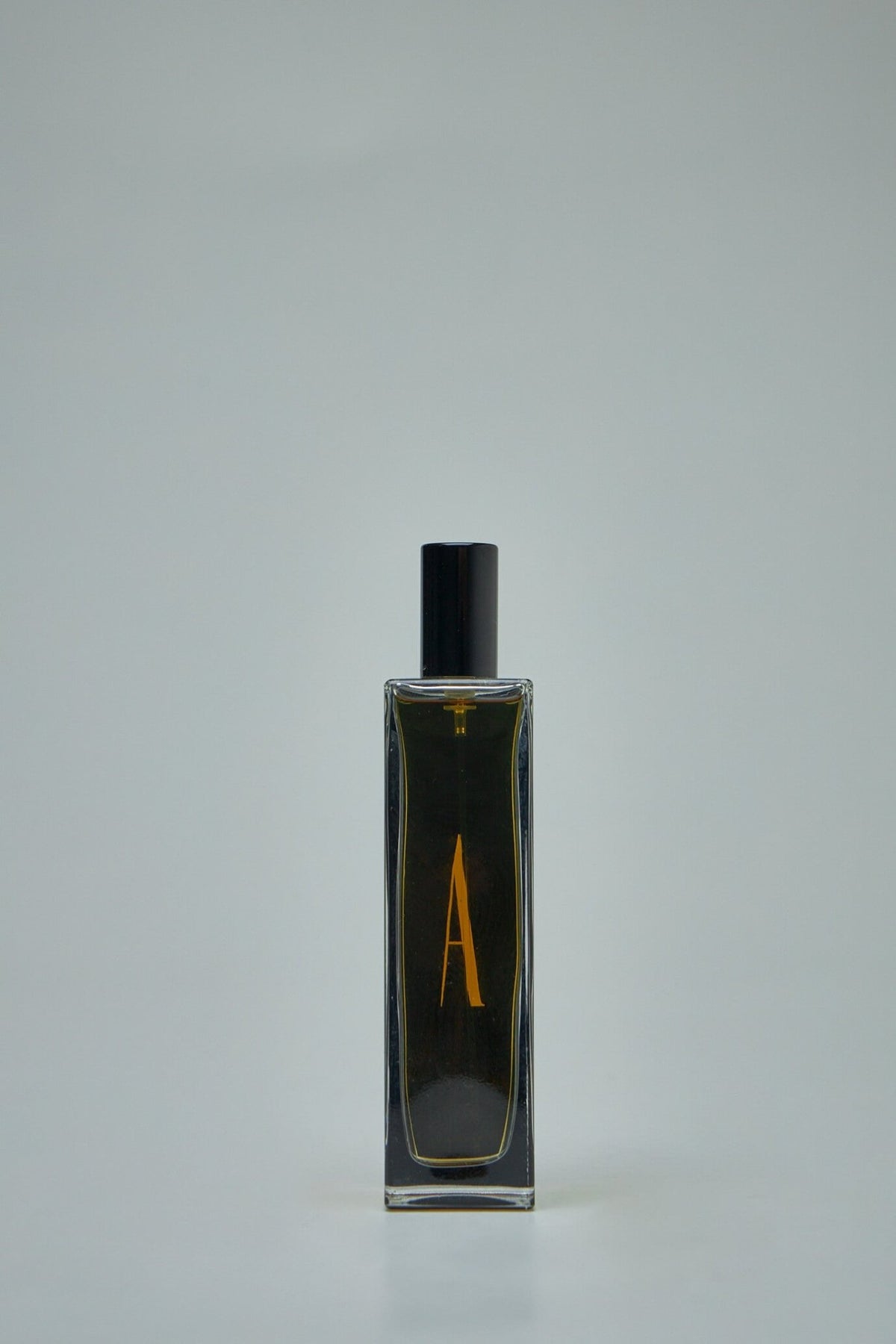Luxury fragrance bottle showing minimalist design aesthetic