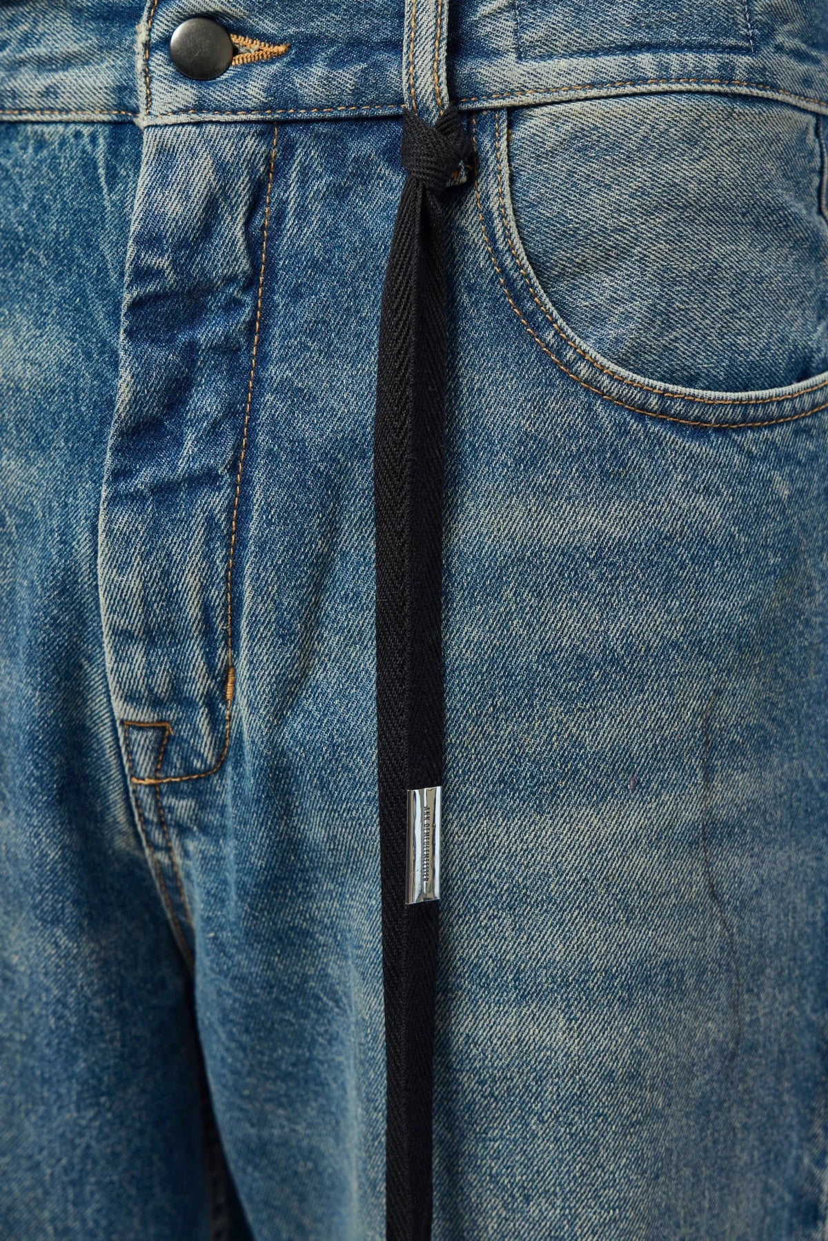 Ann Demeulemeester - Alarik 5-pockets Flared Cropped Trousers With Contrast Side Band - LABELS