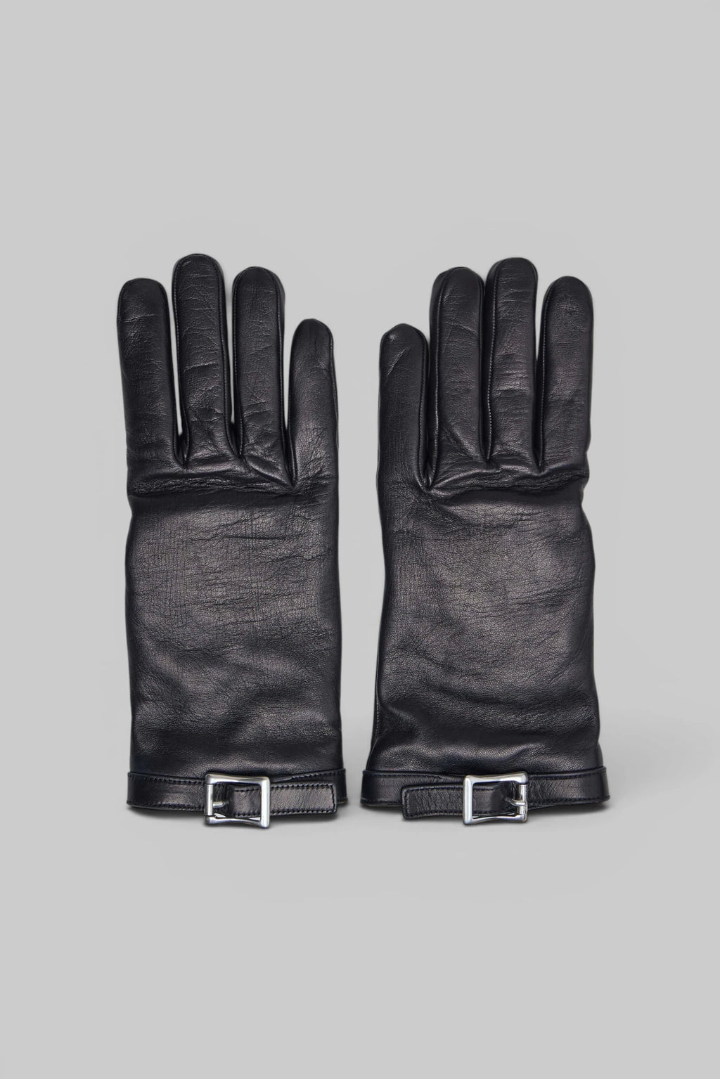 Ann Demeulemeester - Arly Gloves With Buckle - LABELS
