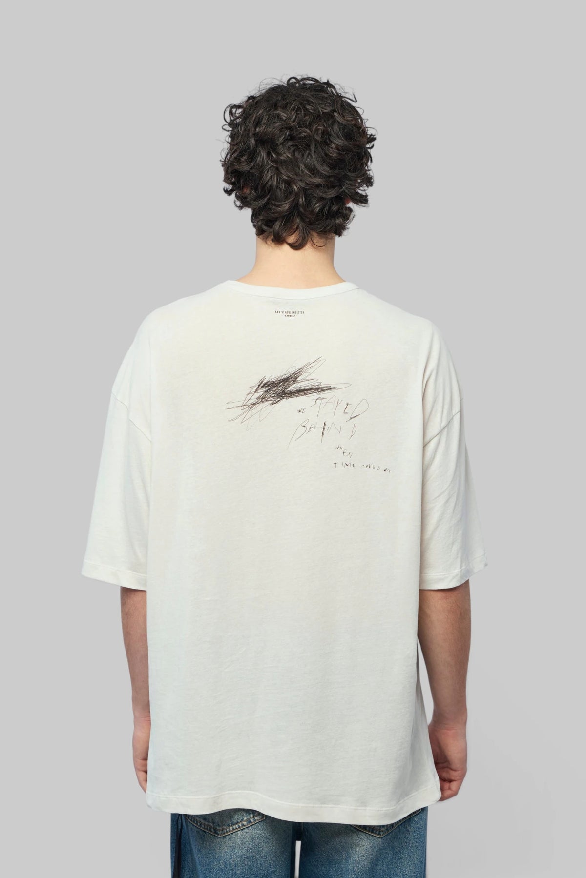 Ann Demeulemeester - Dieter High Comfort T-shirt With "the Return Of Light" Print - LABELS