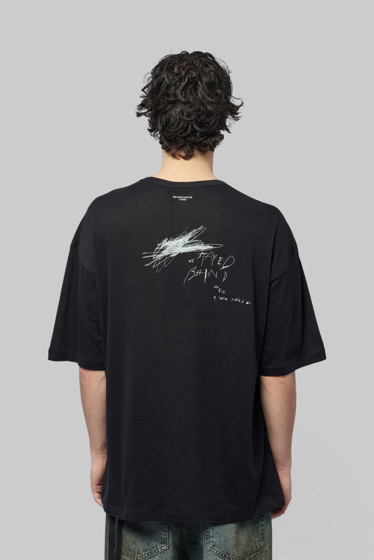 Ann Demeulemeester - Dieter High Comfort T-shirt With "the Return Of Light" Print - LABELS