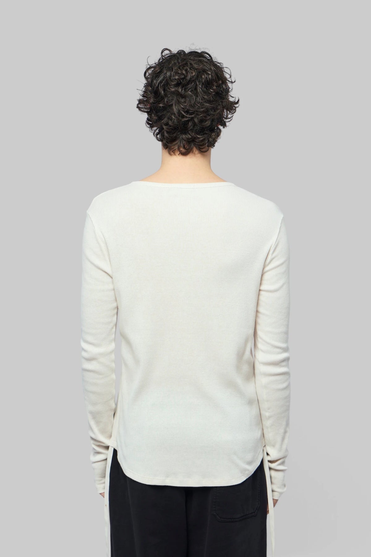 Ann Demeulemeester - Hamar Wrinkled Serafino Top - LABELS