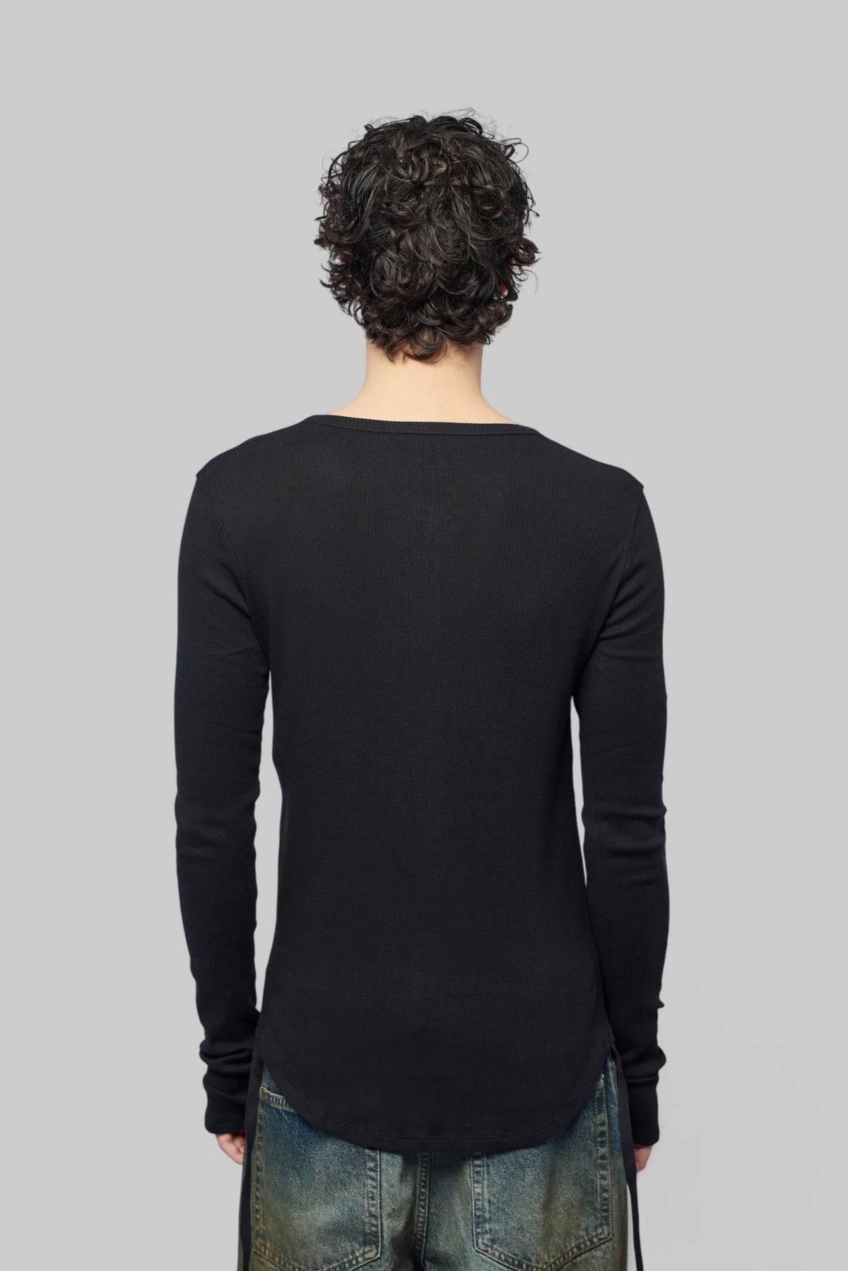 Ann Demeulemeester - Hamar Wrinkled Serafino Top - LABELS
