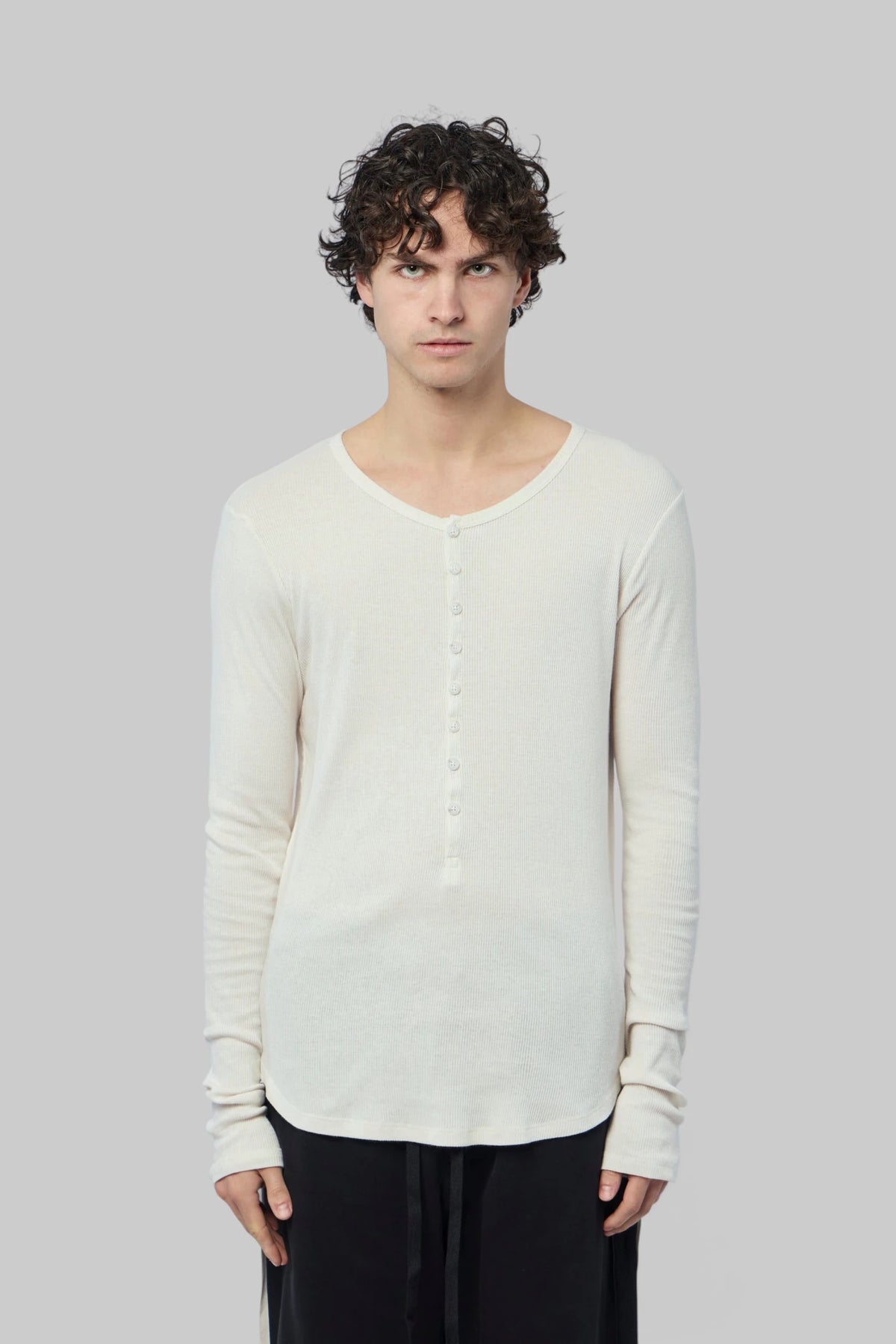 Ann Demeulemeester - Hamar Wrinkled Serafino Top - LABELS