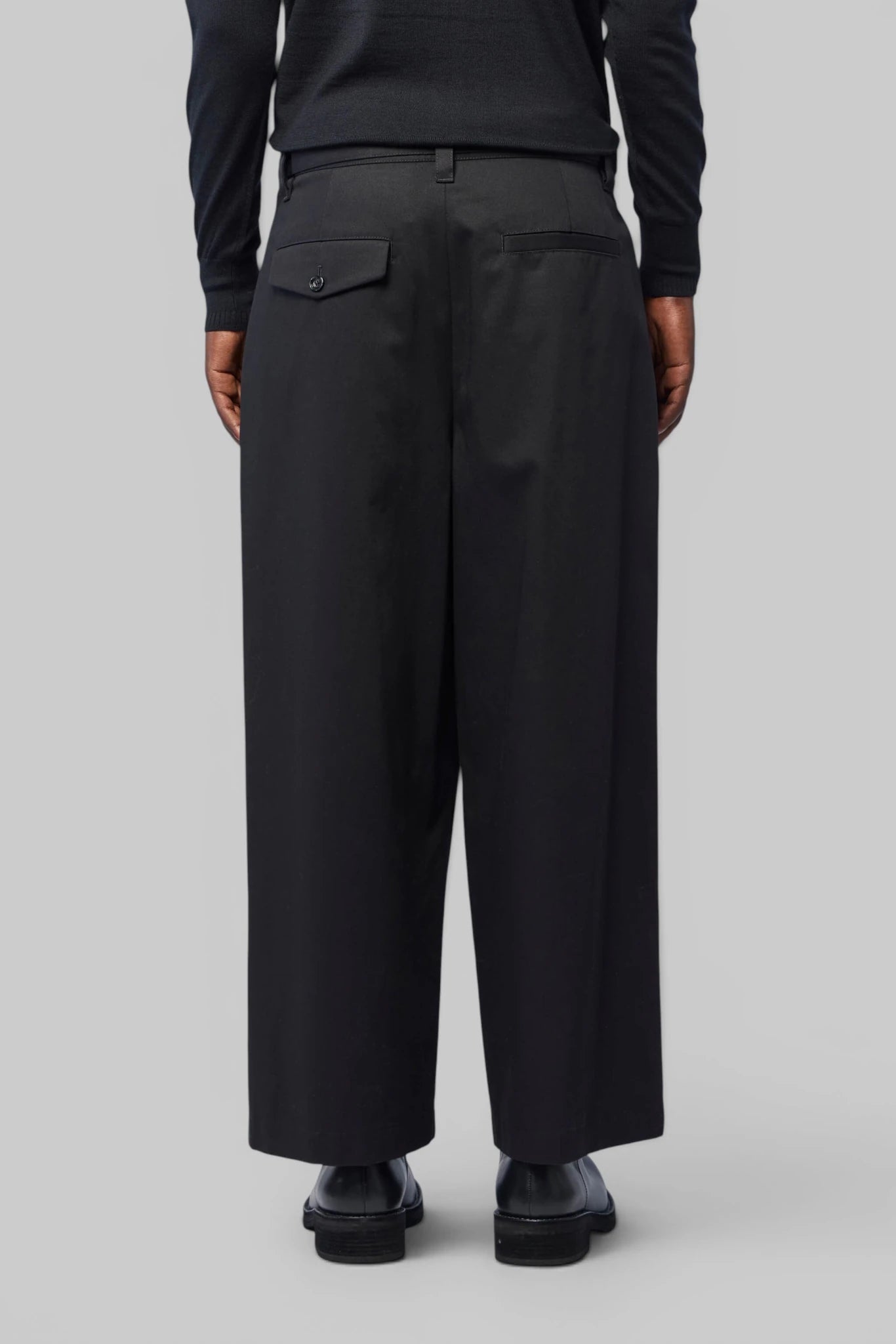 Ann Demeulemeester - Jorge Wide Leg Belted Trousers - LABELS