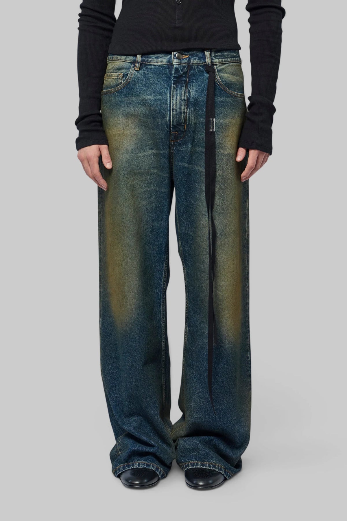 Ann Demeulemeester - Modest 5-pockets Relaxed Flared Trousers - LABELS