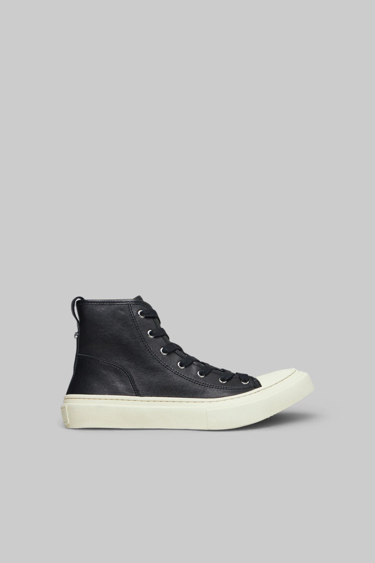 Ann Demeulemeester - Ycke Vulcanized Mid-top Sneakers with Ribbon - LABELS
