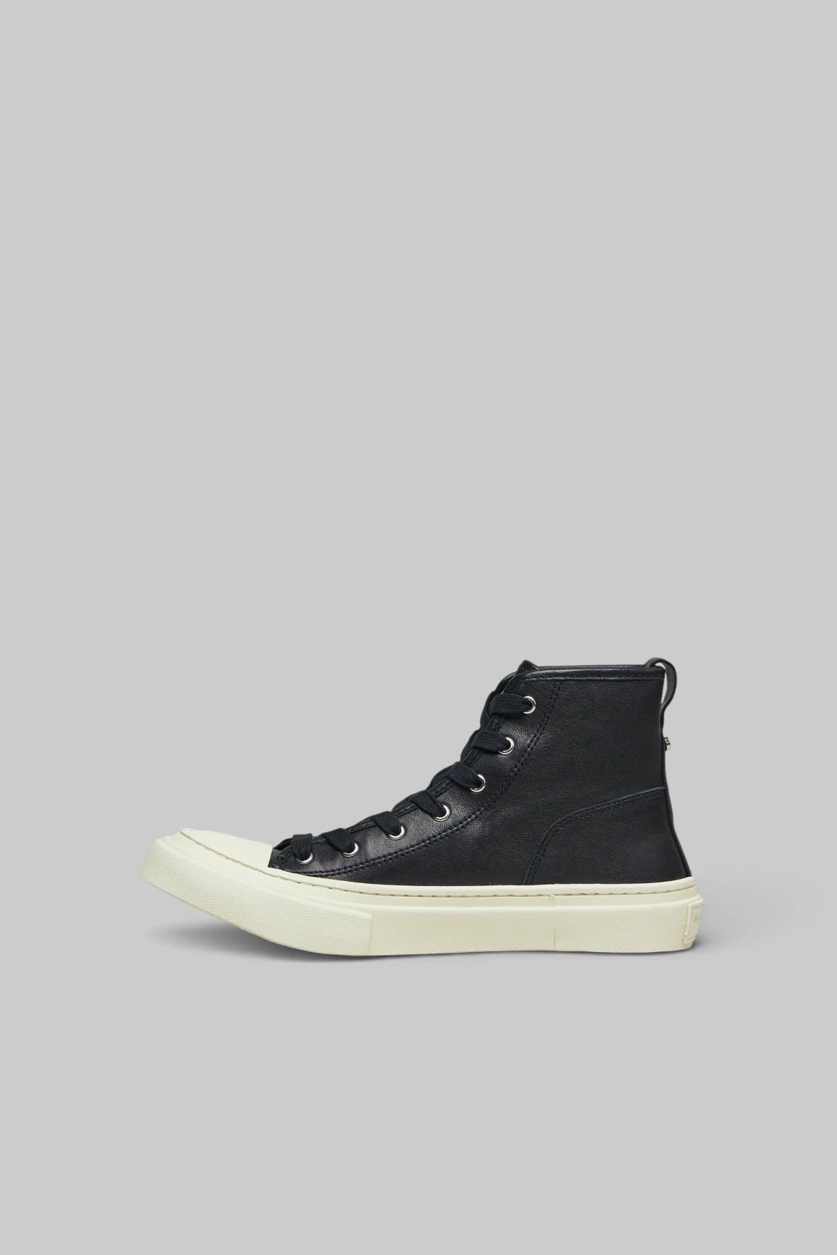 Ann Demeulemeester - Ycke Vulcanized Mid-top Sneakers with Ribbon - LABELS