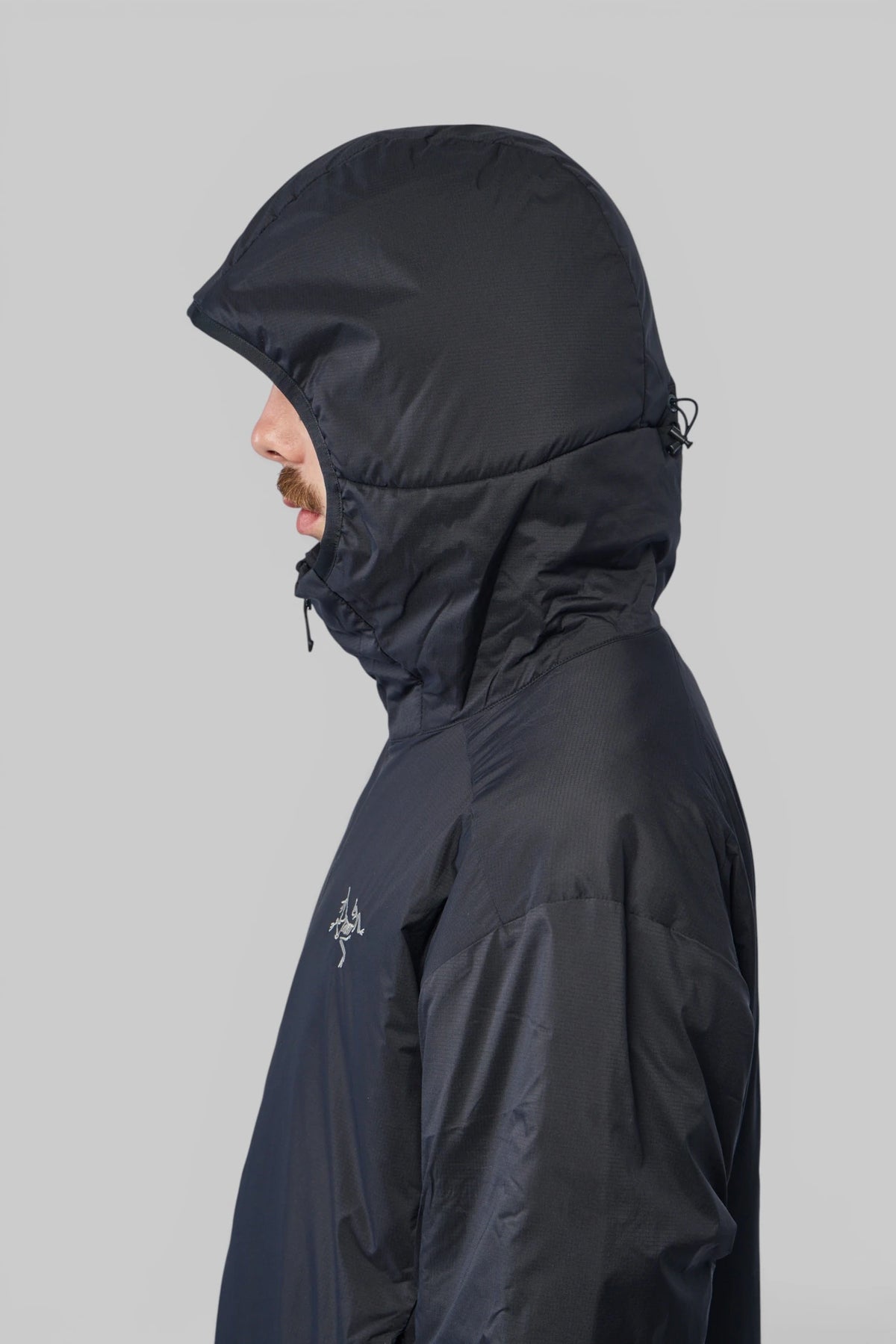 Back view of ARC'TERYX Atom Hoody M insulated jacket