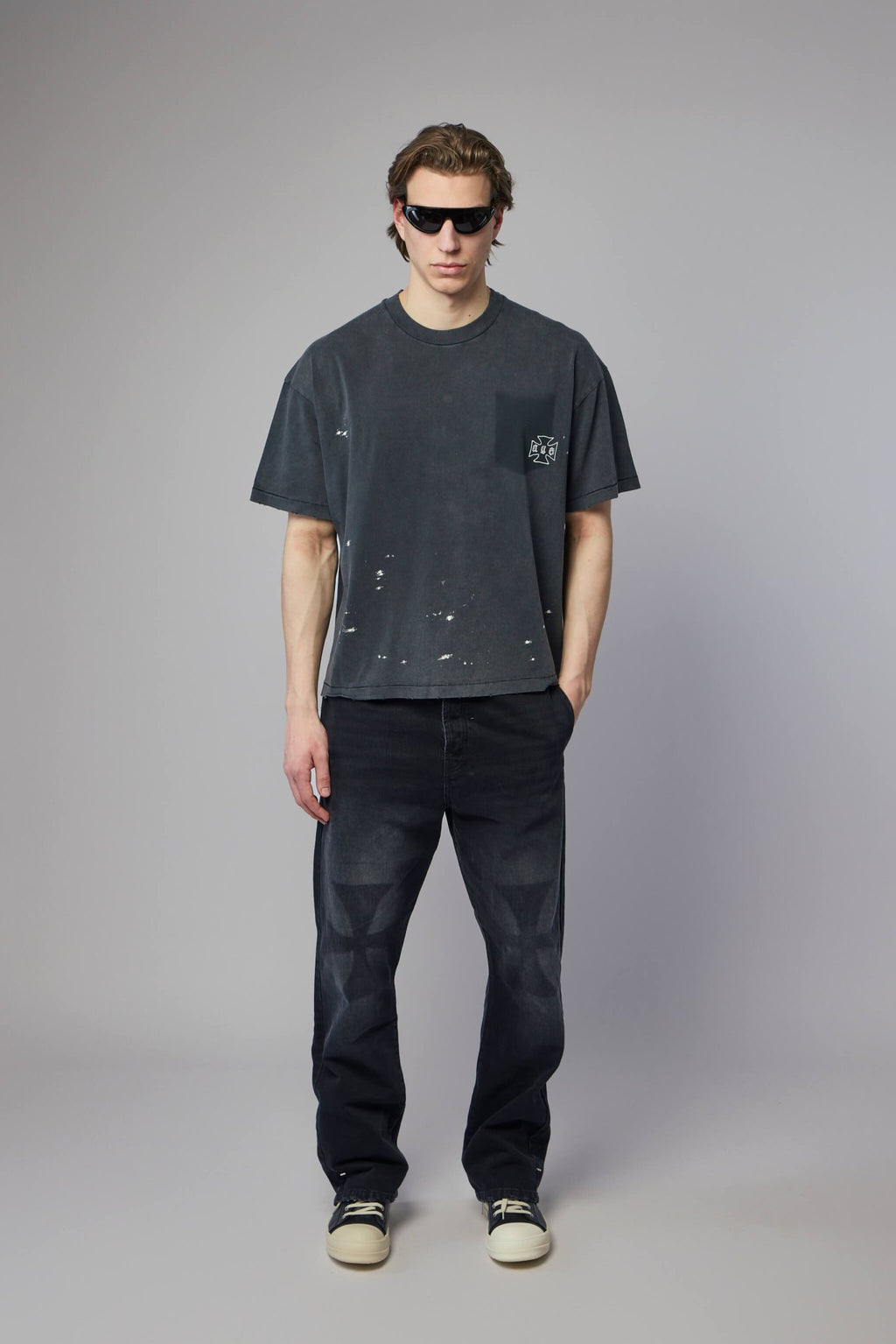 Askyurself - Cross Patch Baggy Jeans - LABELS