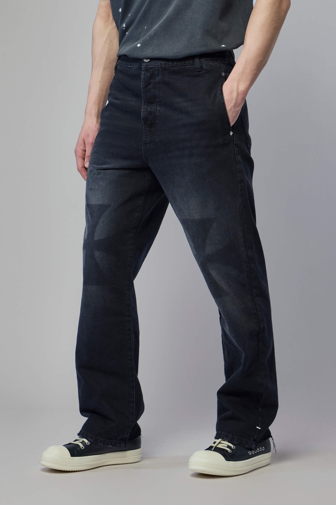 Askyurself - Cross Patch Baggy Jeans - LABELS