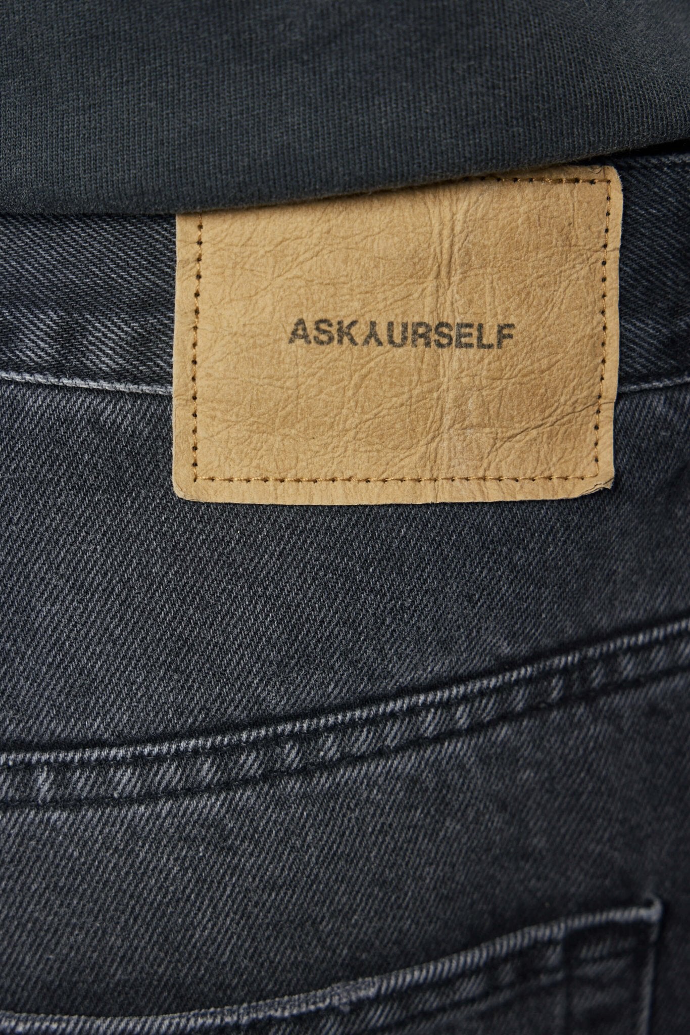 Askyurself - Cross Pin Baggy Jeans Shorts - LABELS
