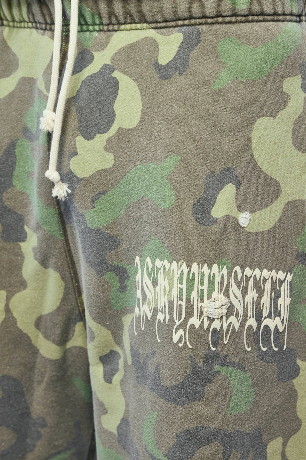 Askyurself - Goth Capri Camo Shorts - LABELS