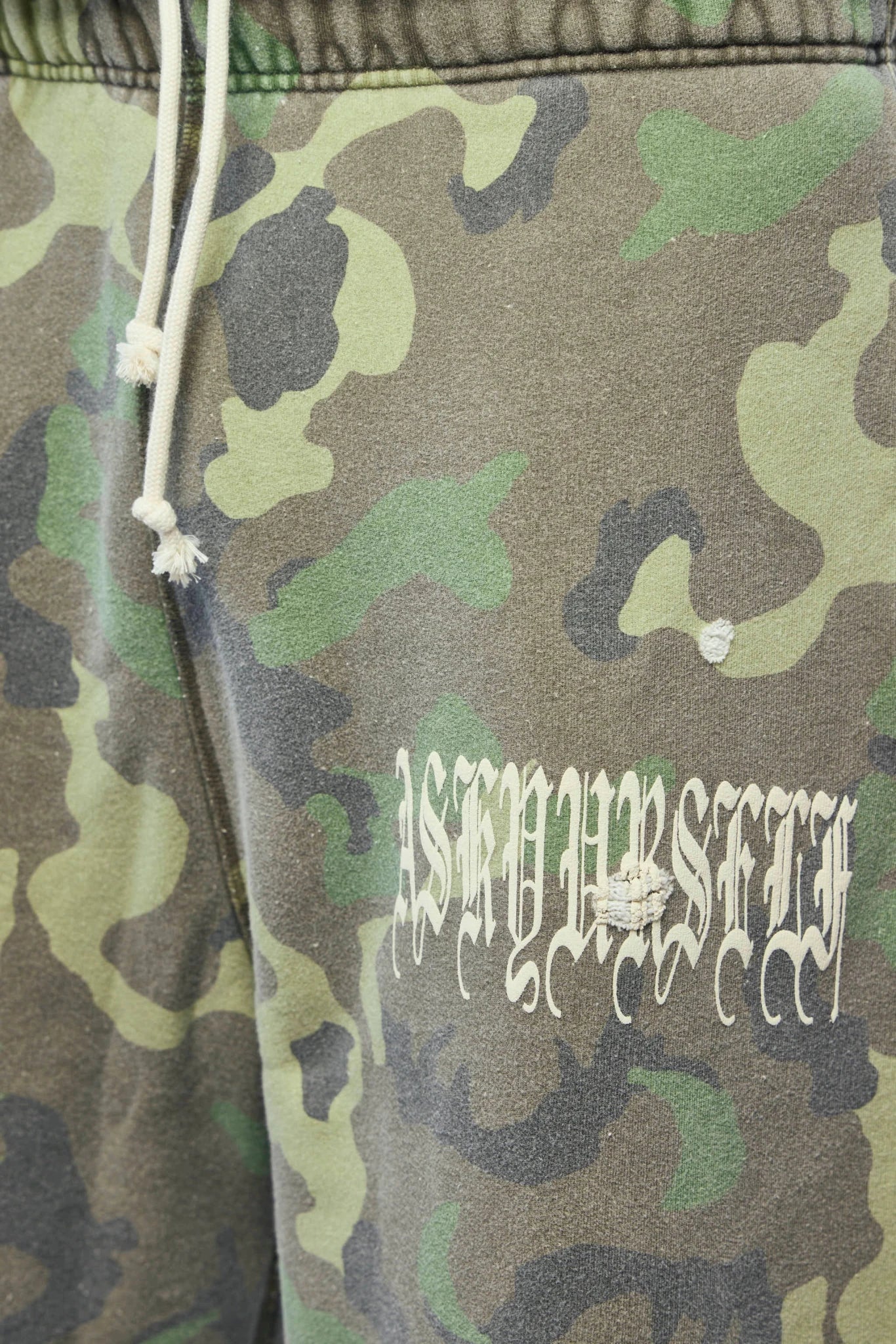 Askyurself - Goth Capri Camo Shorts - LABELS