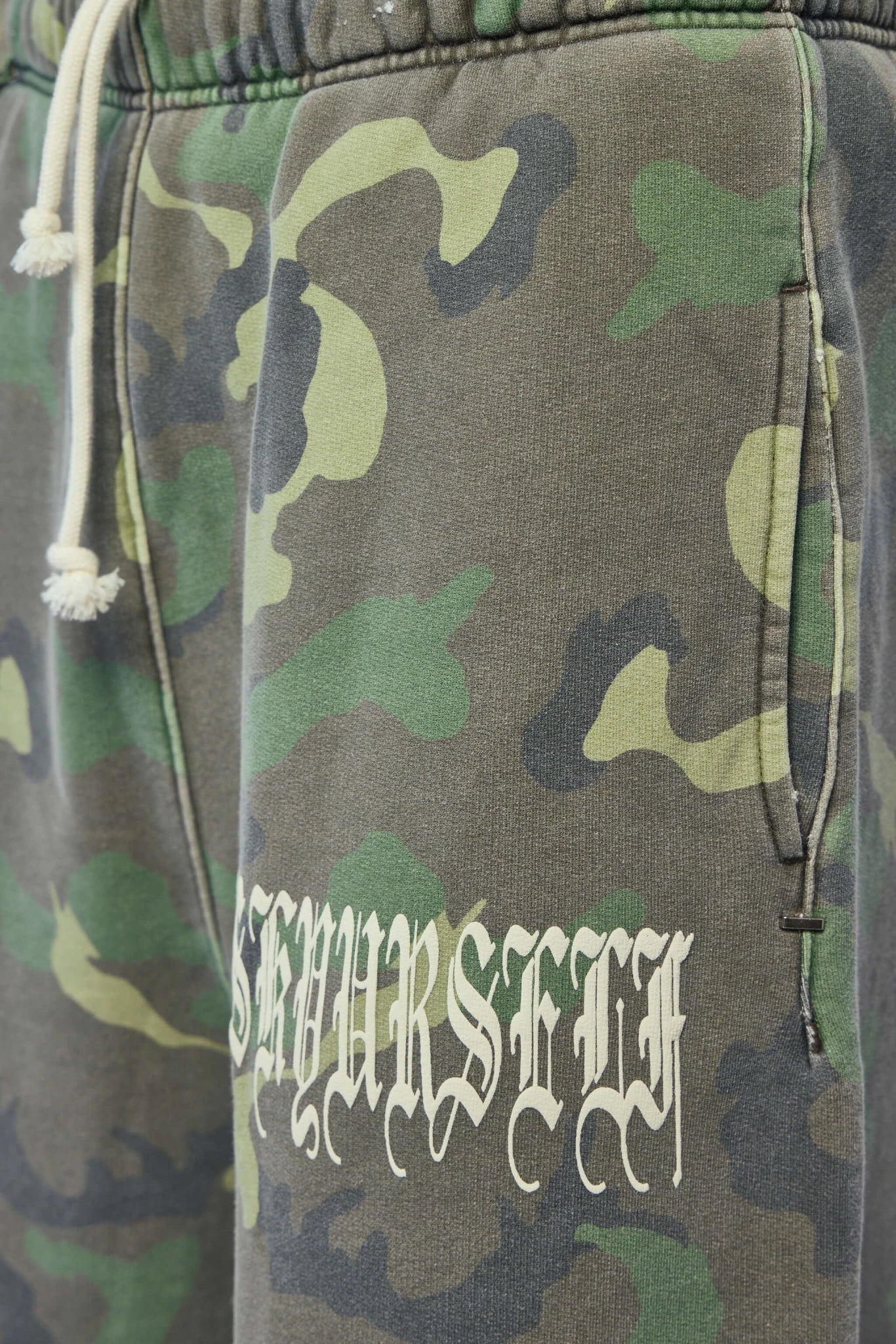 Askyurself - Goth Vintage Baggy Fleece Shorts - LABELS