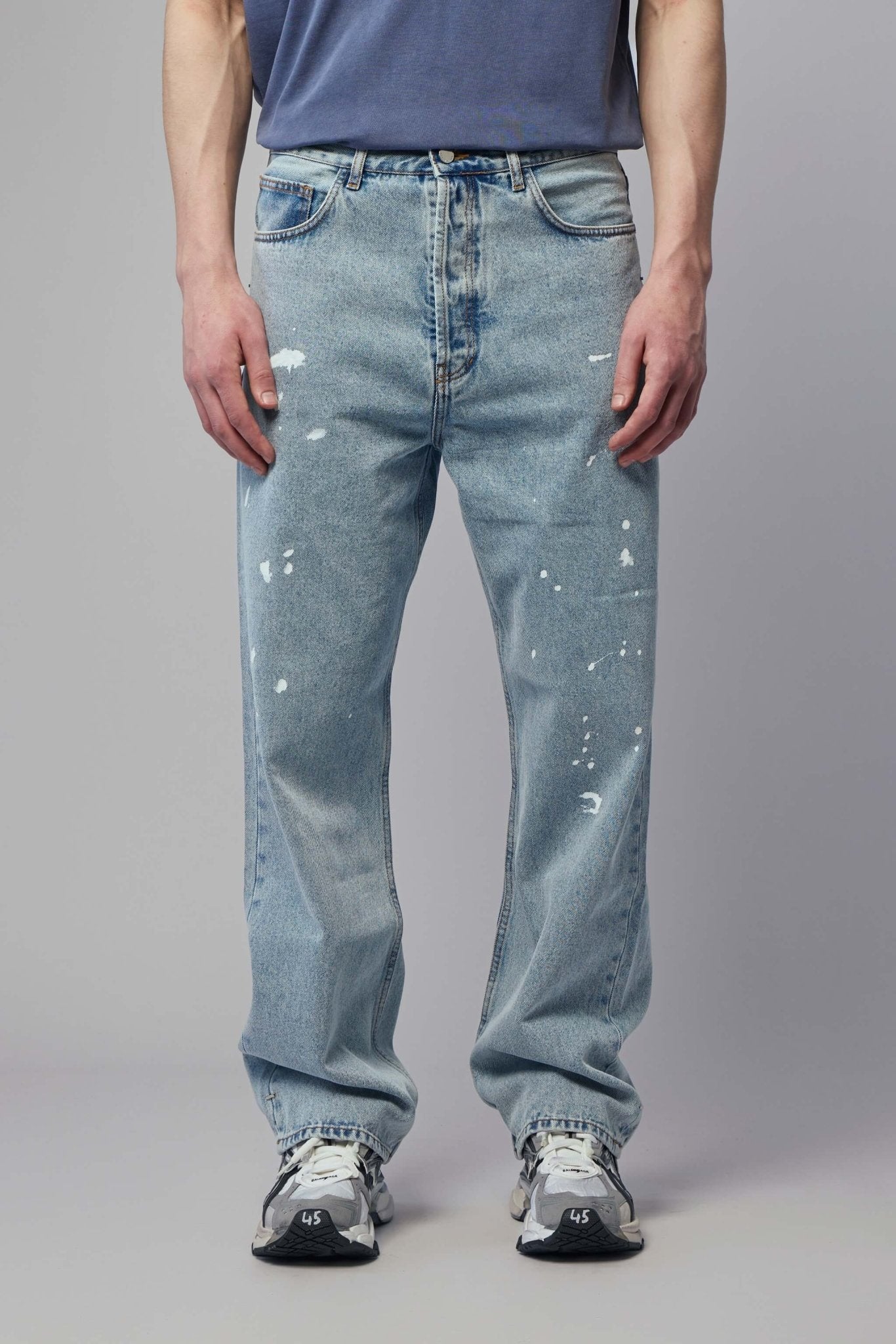 Askyurself - Paint Splatter Baggy Jeans - LABELS