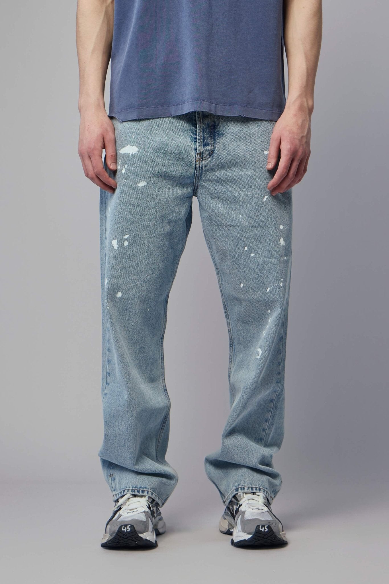 Askyurself - Paint Splatter Baggy Jeans - LABELS